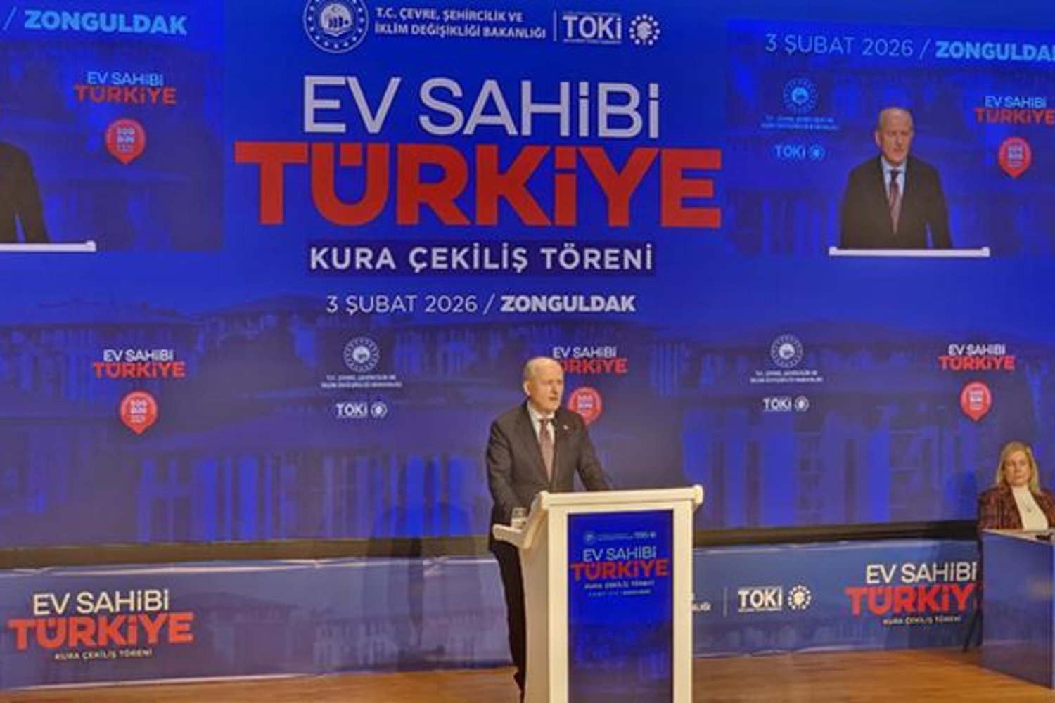 Zonguldak'ta 500 Bin Sosyal Konut Projesi Kura Çekimiyle Belirlendi