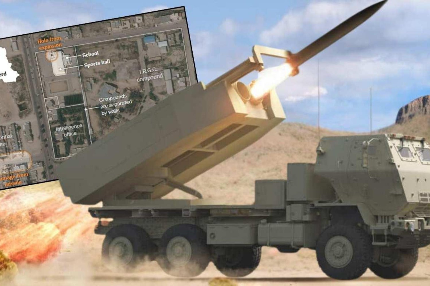 İran Sivil Alanlarına ABD'nin Yeni Füze Saldırısı Kanıtlandı