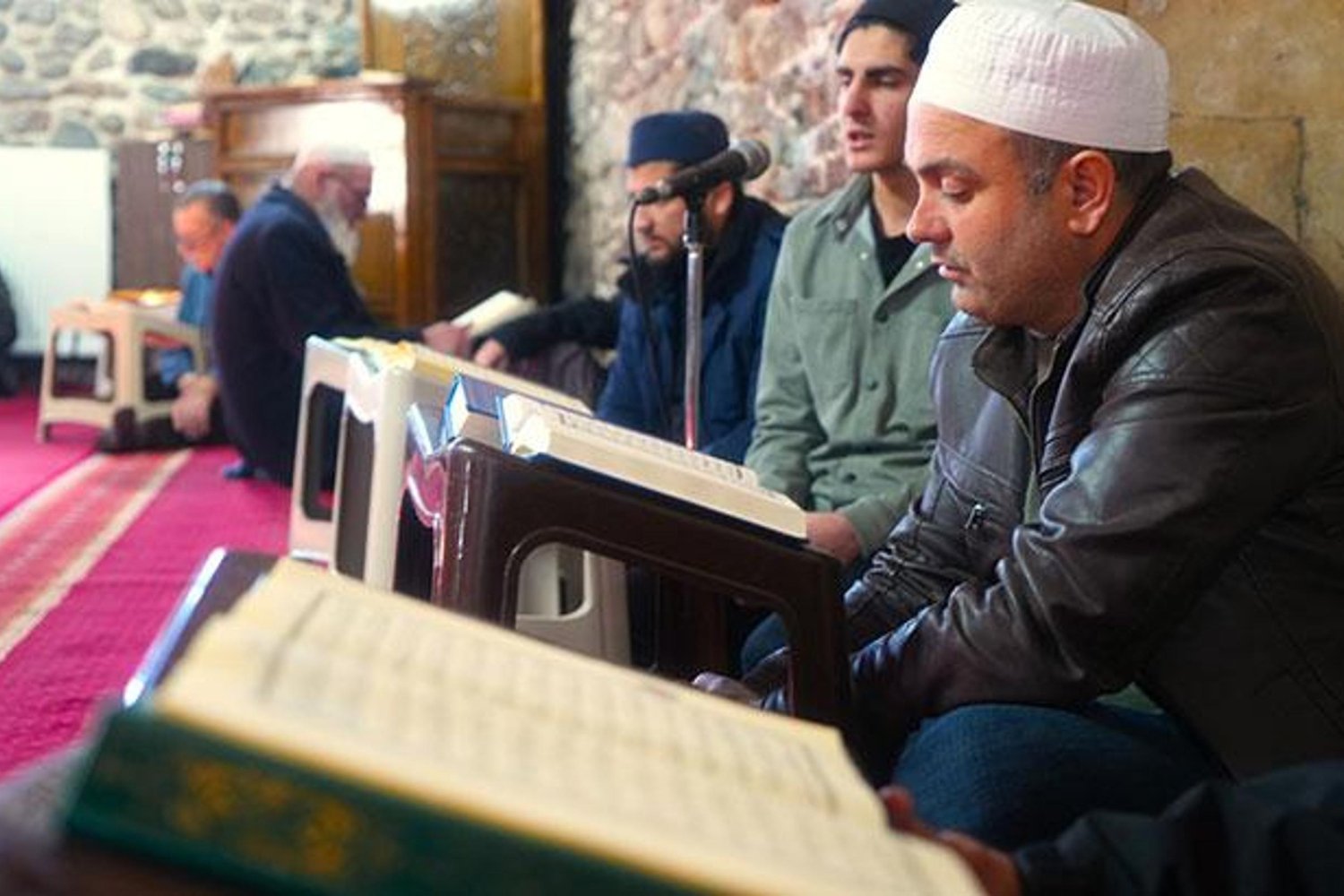 Ramazan'da Muş Ulu Camii'nde Mukabele Geleneği Yaşatılıyor