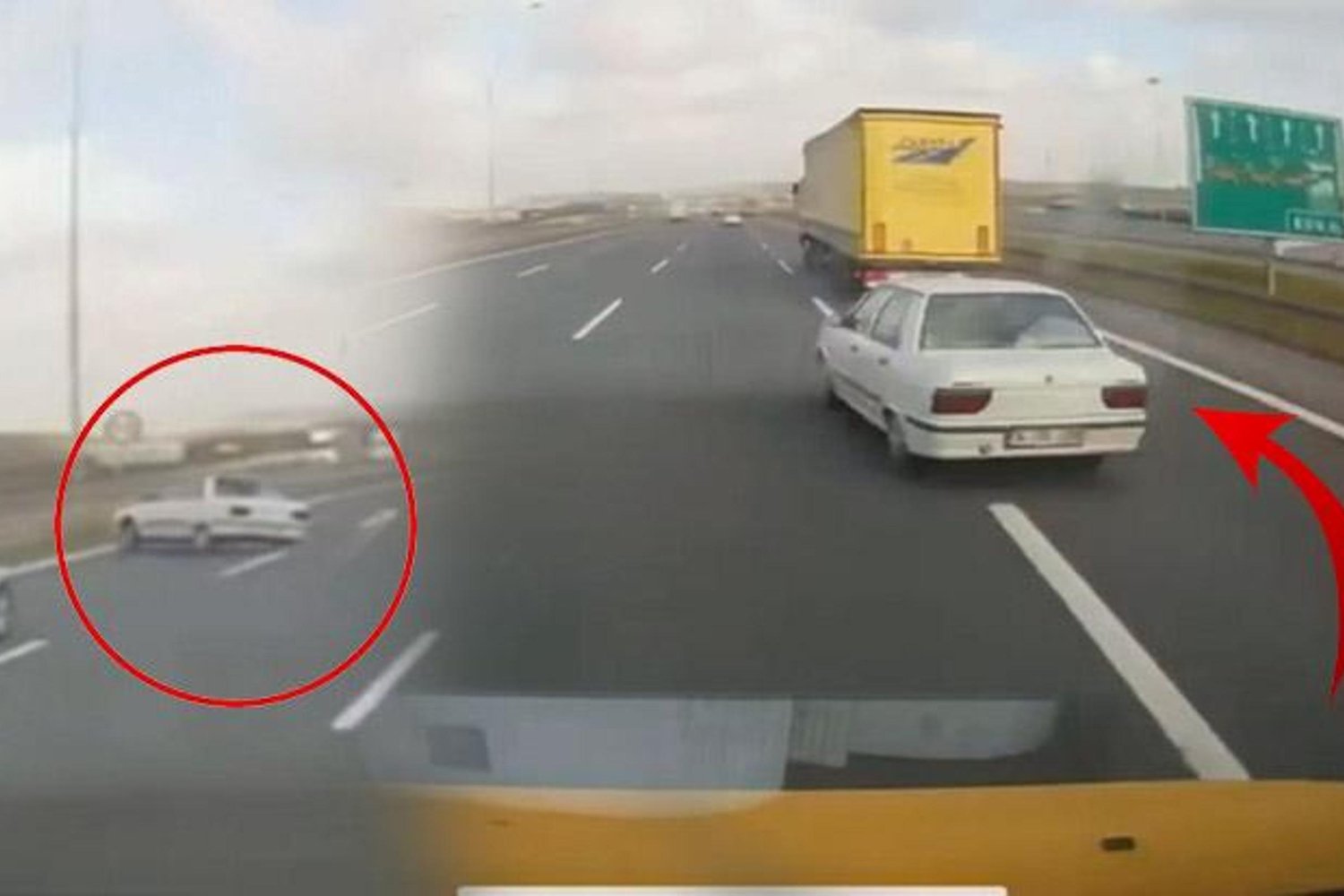 Arnavutköyde Otomobil Kazası: Makas Atarak Kontrolden Çıkan Araç Bariyere Çarptı