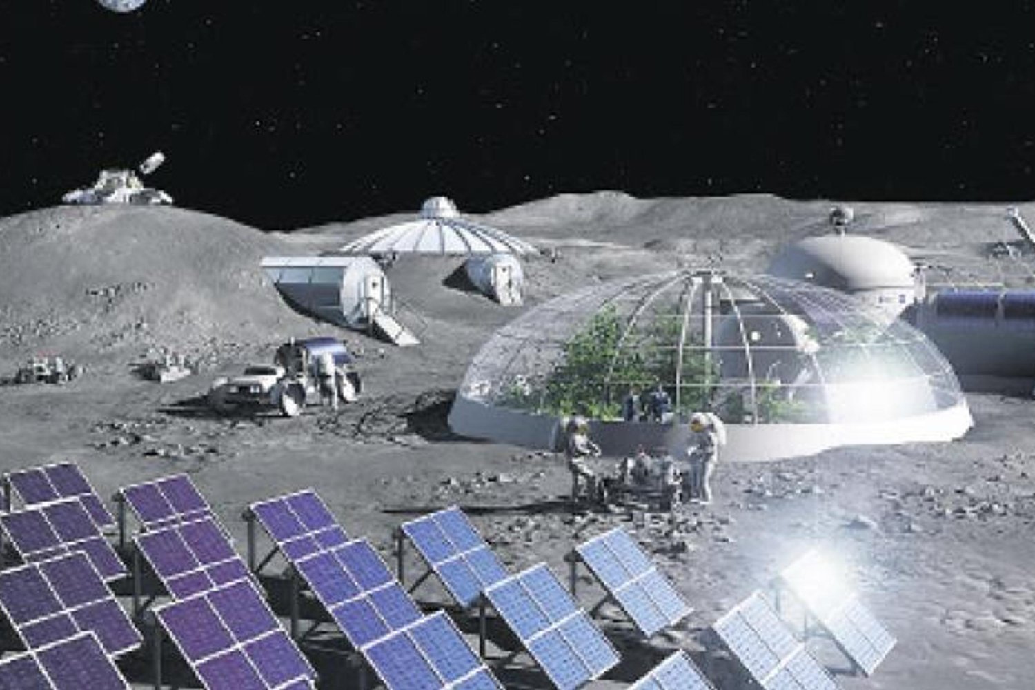 NASA Başkanı Ay Güney Kutbunda Üs İnşasıyla Uzayda Liderliğini Güçlendiriyor