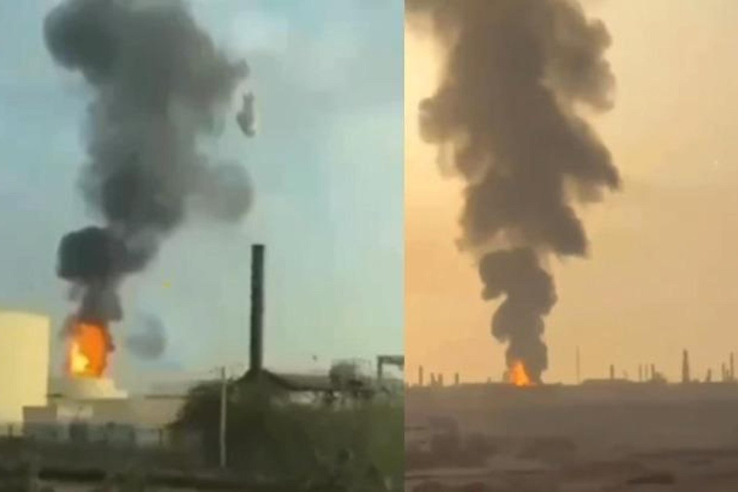 Bahreyn Petrol Rafinerisine İHA Saldırısı Şoke Etti: Yangın Çıktı!