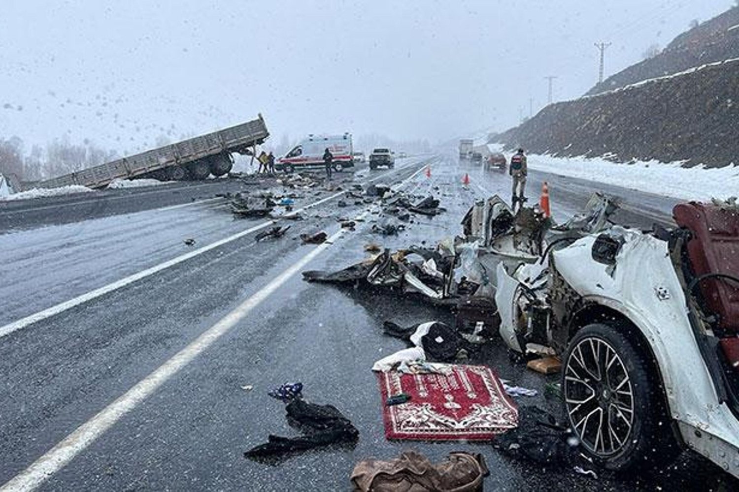 Kaza Şoku: Tatvan-Van Yolu Kanlı Bir Facia