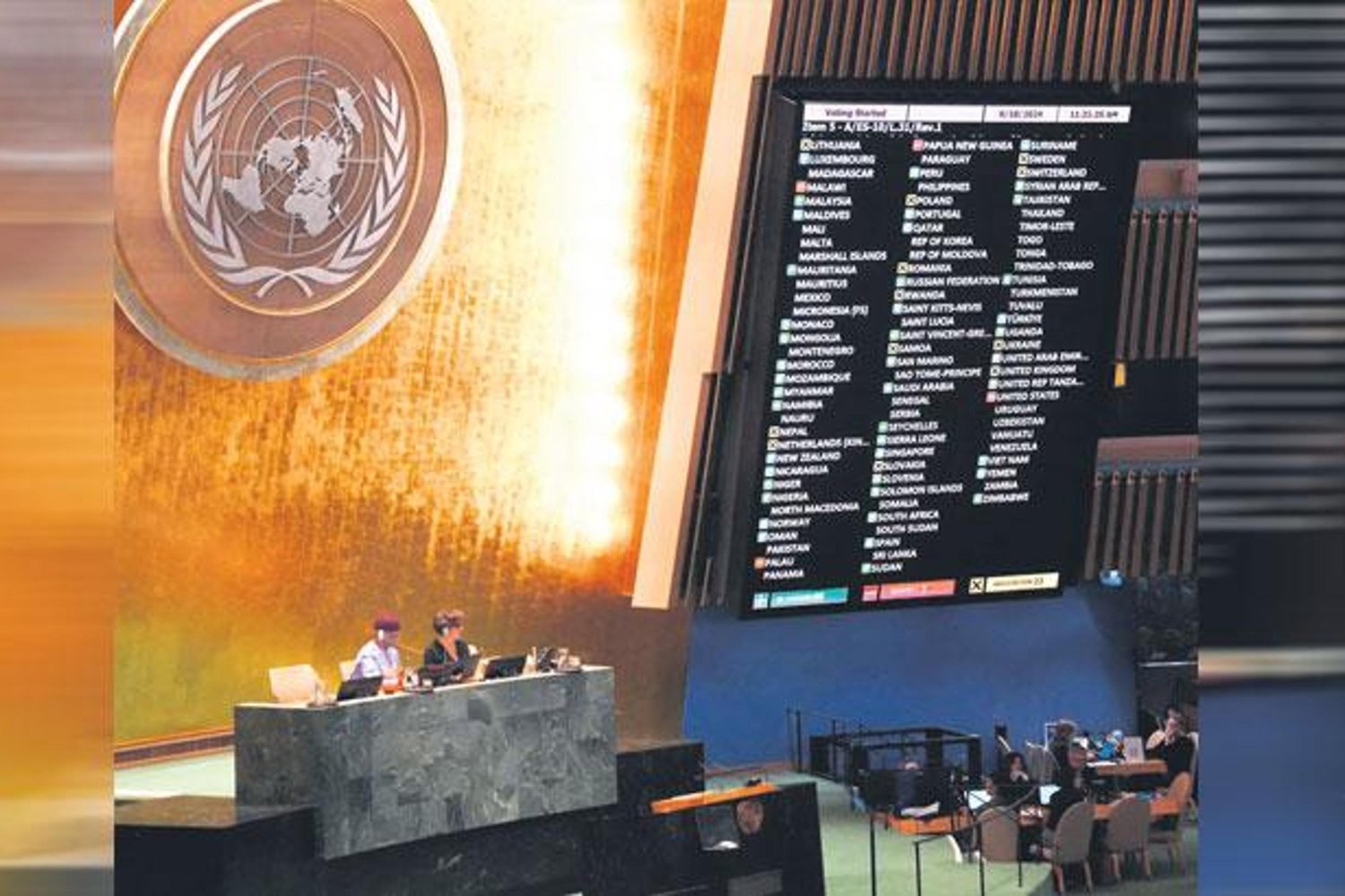 Uluslararası Oylamada Tarihi Karar! Sembolik Zafer Elde Edildi