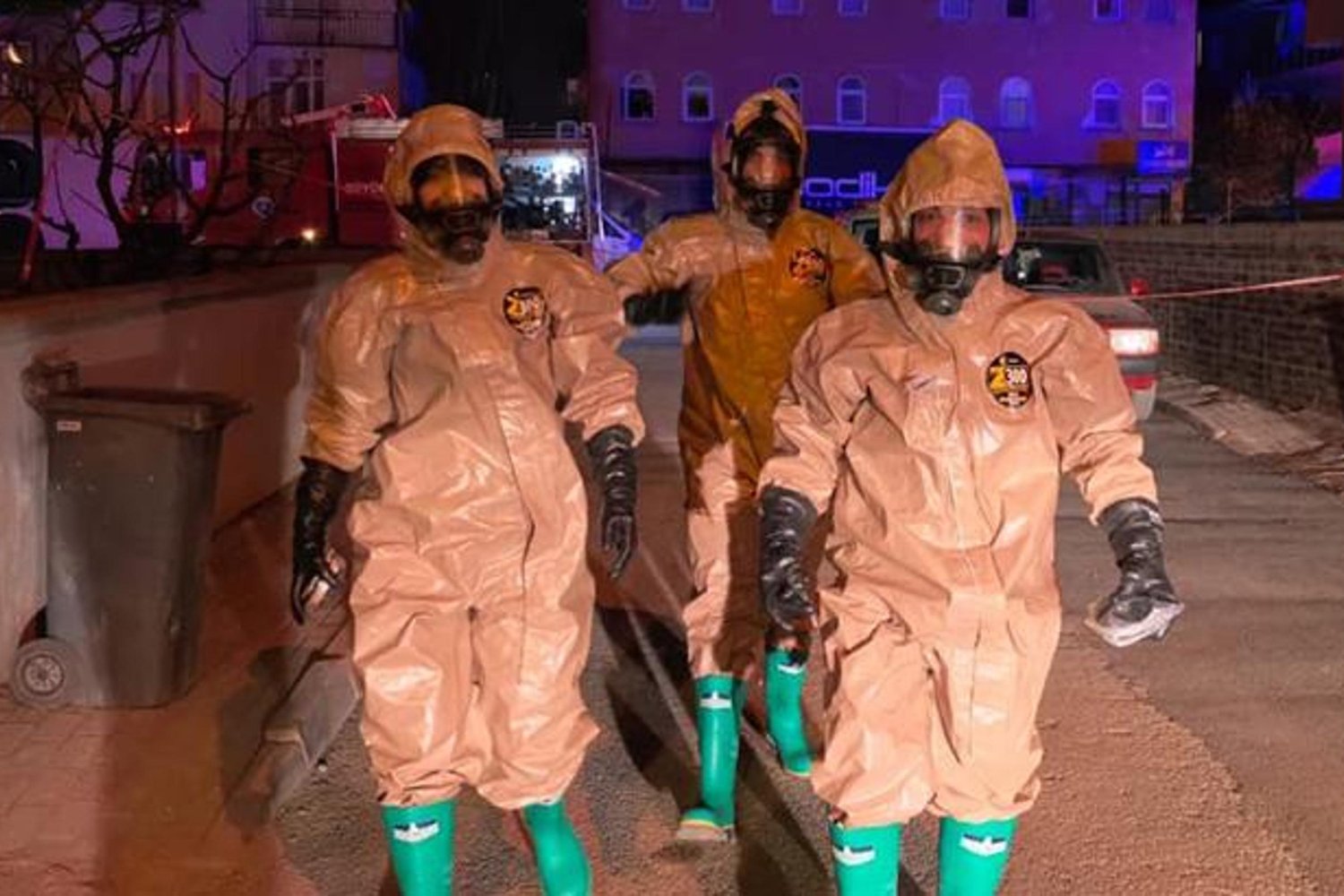 İnegöl'de Gaz Koku sorunu paniğe neden oldu! Binalar tahliye edildi