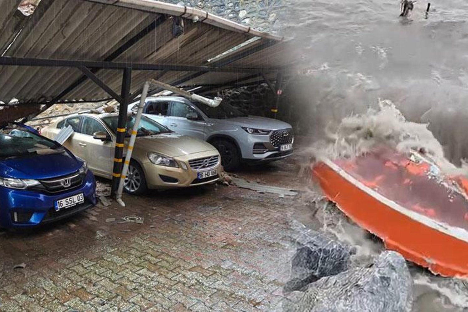 Bursa'da Şiddetli Sağanak: Heyelan, Sel ve Arazi Taşkınları Gözlemlendi