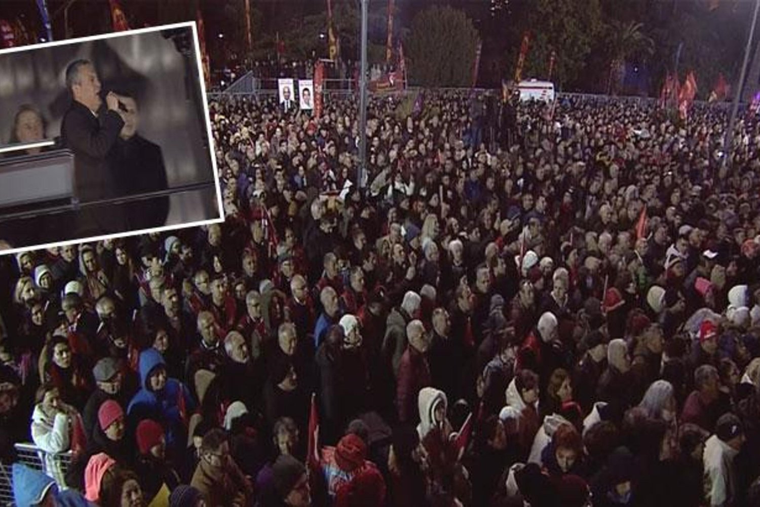 CHP Saraçhane Mitinginde Gözaltılar: İzinsiz Yürüyüş ve Taşkınlık