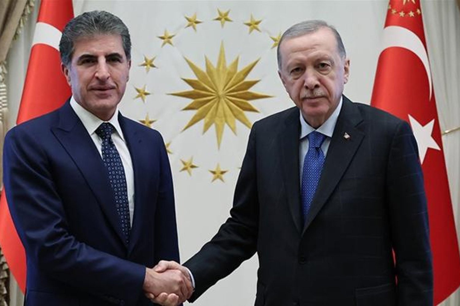 Cumhurbaşkanı Erdoğan'dan Neçirvan Barzani'ye Geçmiş Olsun Mesajı