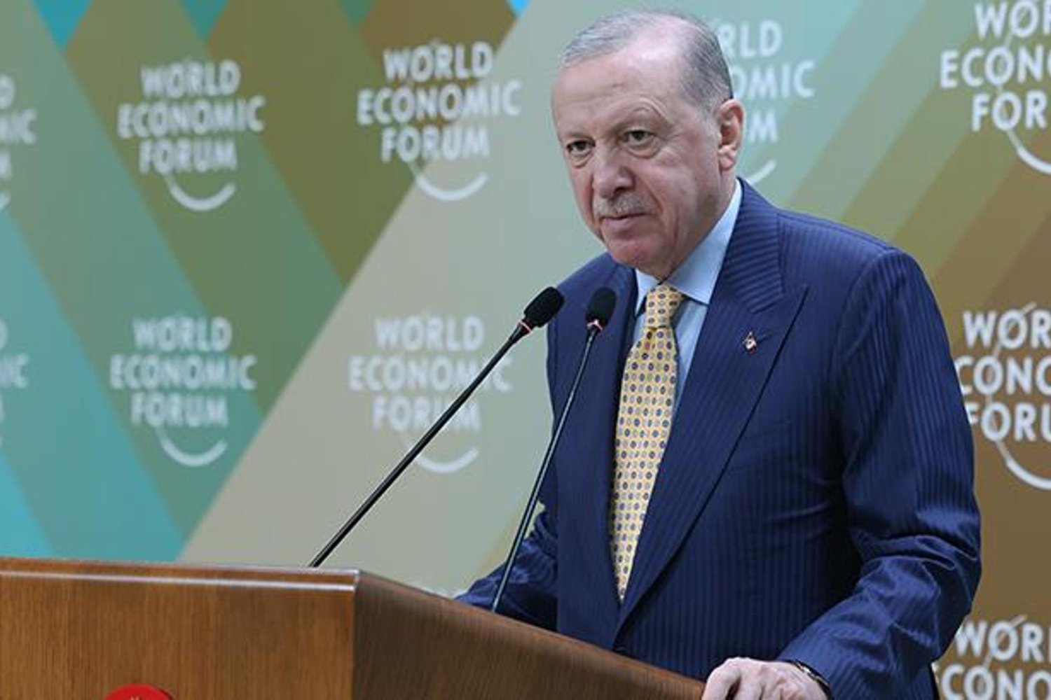 Türkiye'de Dünya Ekonomik Forumu Toplantısı Cumhurbaşkanı Erdoğan ile Gerçekleşti