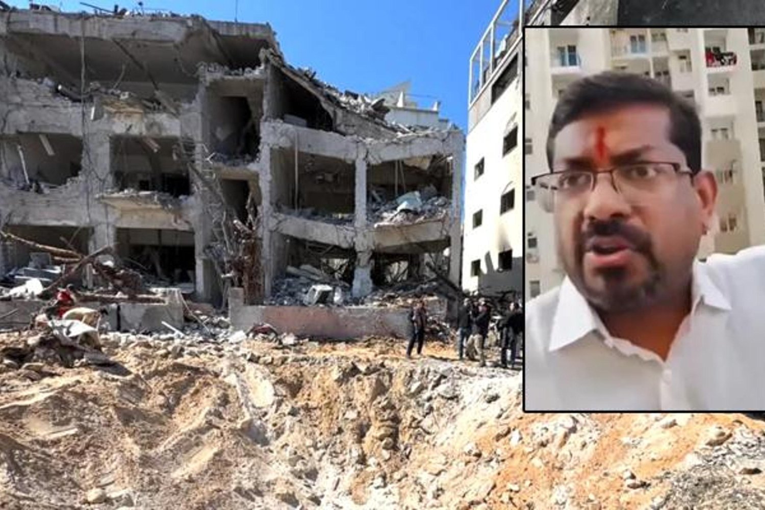 İsrail’de Savaşın Şiddeti Tırmanırken Hindistanlı Gazeteci Gerçekleri Kaydetti