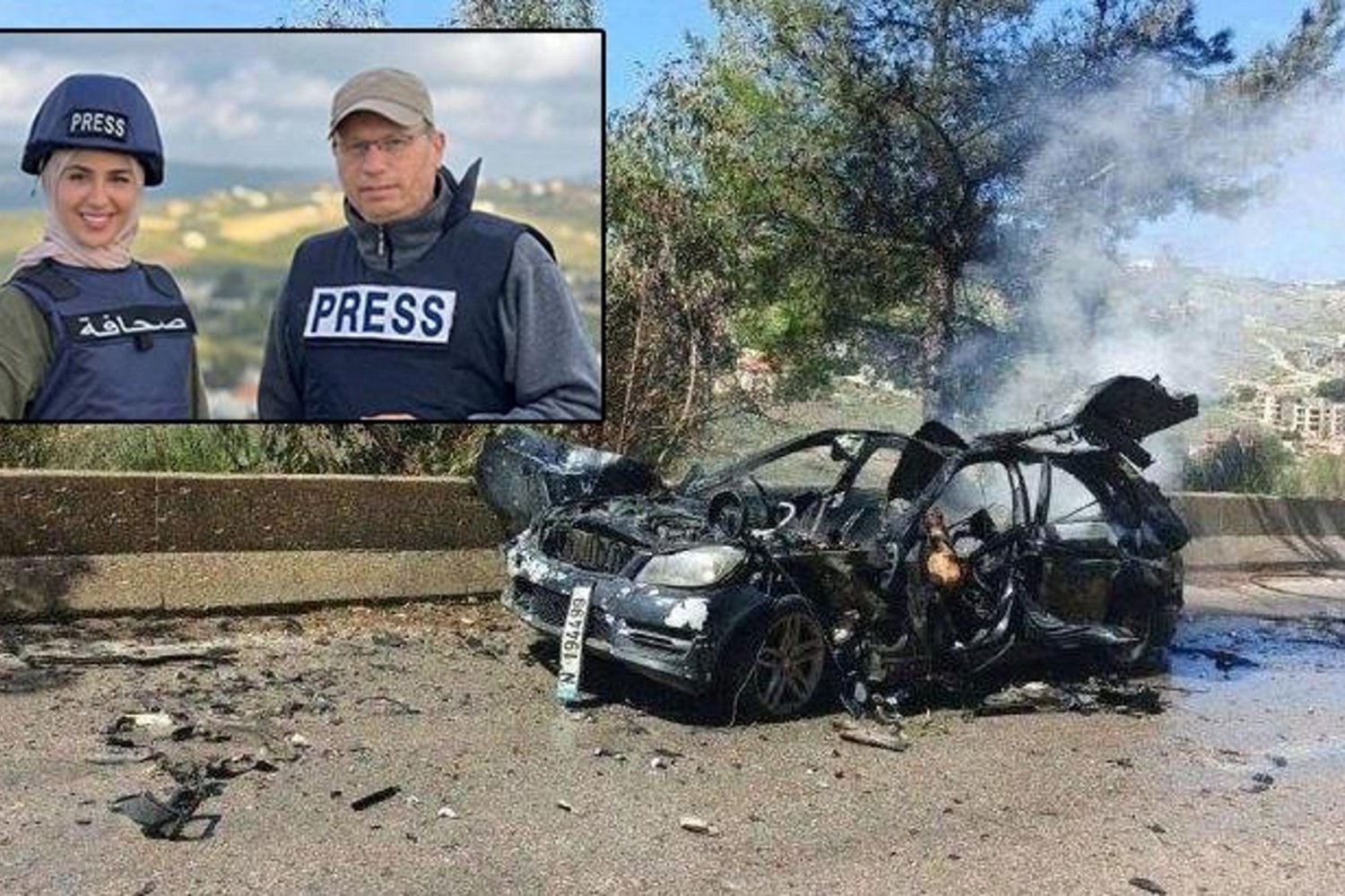 Lübnan Gazetecilere Yönelik İsrail Saldırısını Sert Şekilde Kınadı