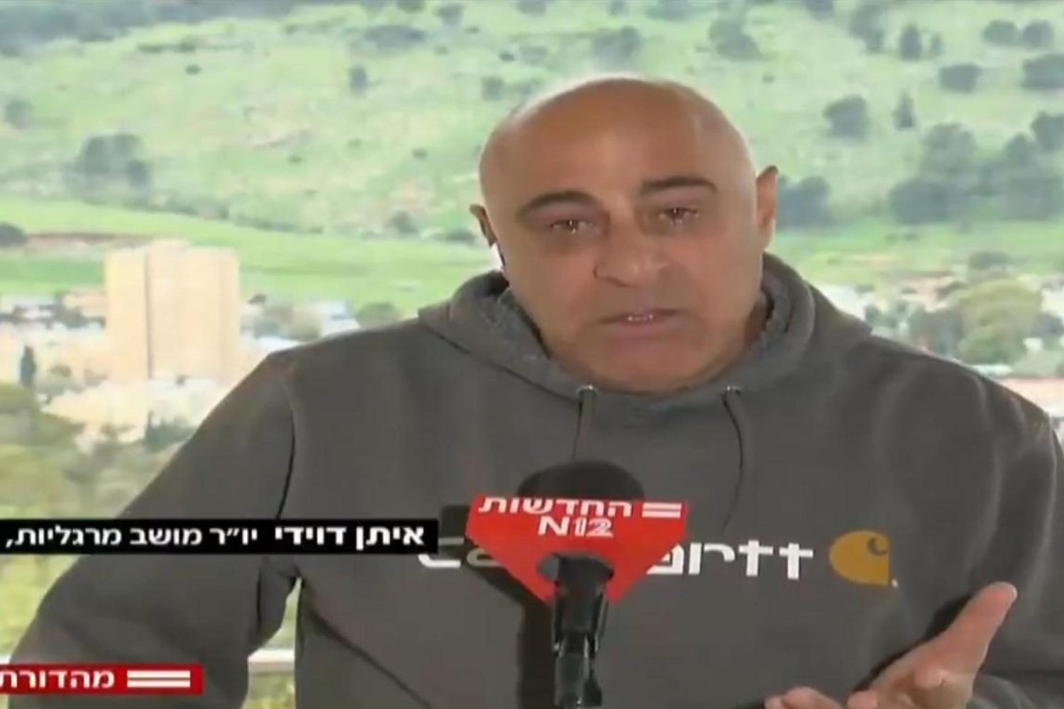 İsrail-Kuzeyde Şoke Eden Gelişme: Belediye Başkanı Ağladı!