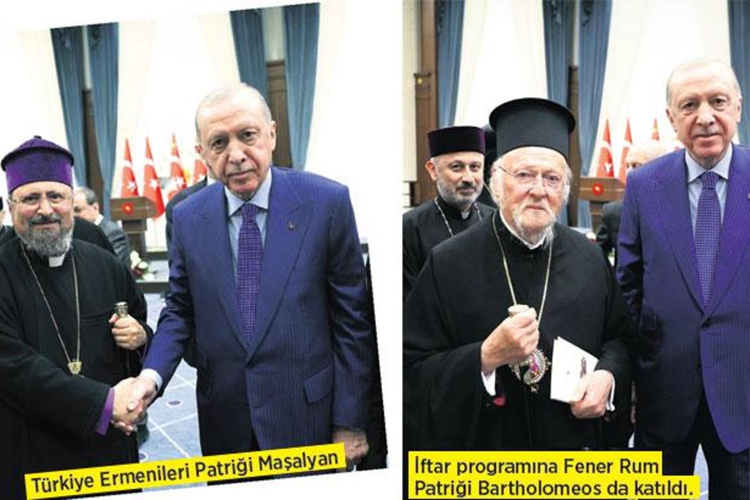 İnsanlara Sevgi ve Saygı Dolu Mesajlar: Erdoğan ve Azınlık Liderlerinden Önemli Görüşmeler