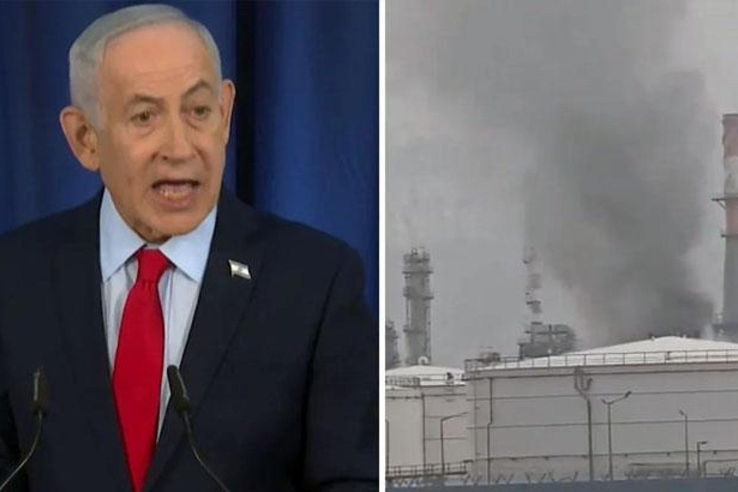 İran Saldırıları Sonrası İsrail Başbakanı Binyamin Netanyahu Canlı Yayında Çıktı