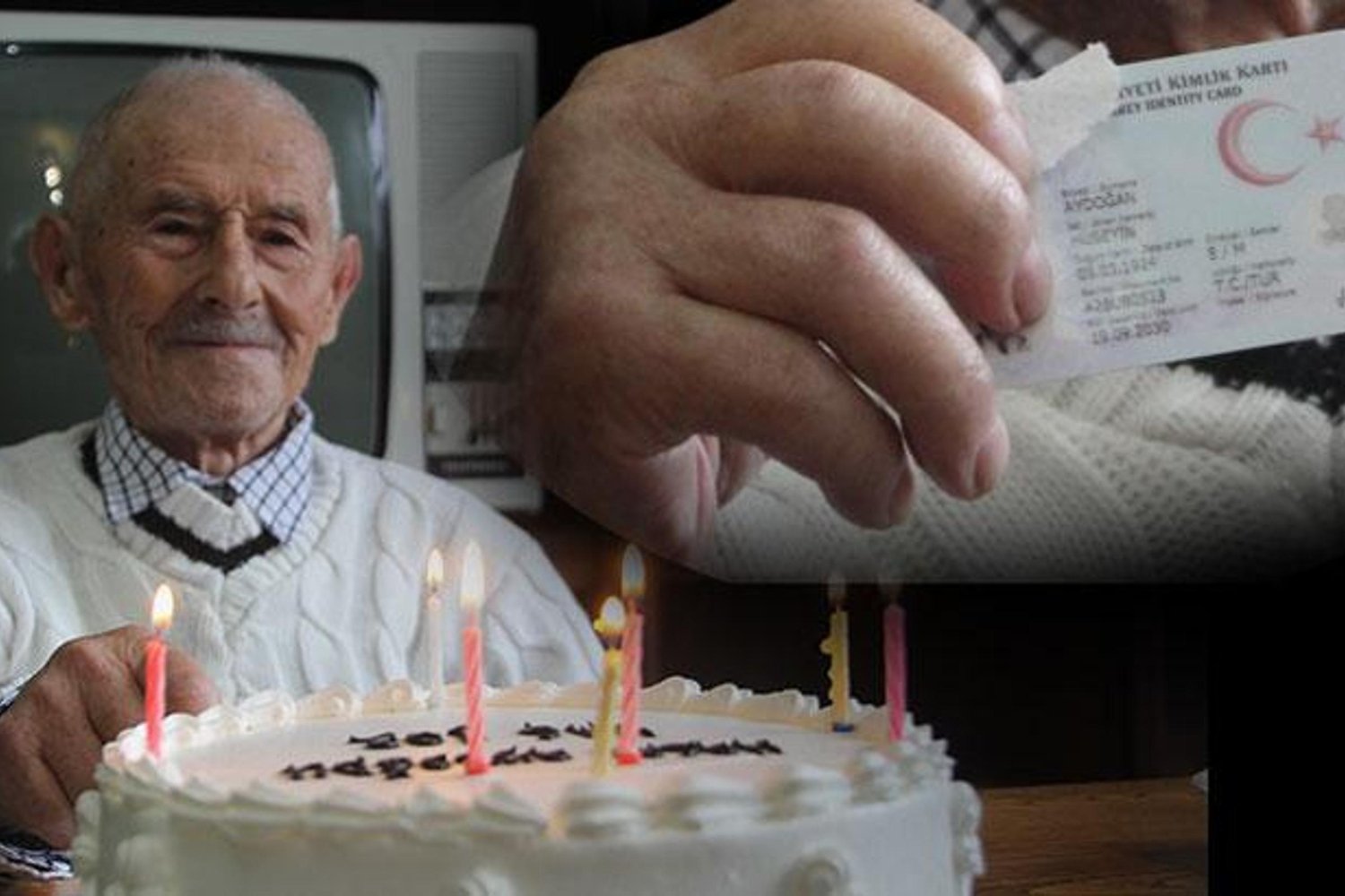 102 Yaşında Hüseyin Dedenin Doğum Günü Kutlaması Göz Kamaştırdı