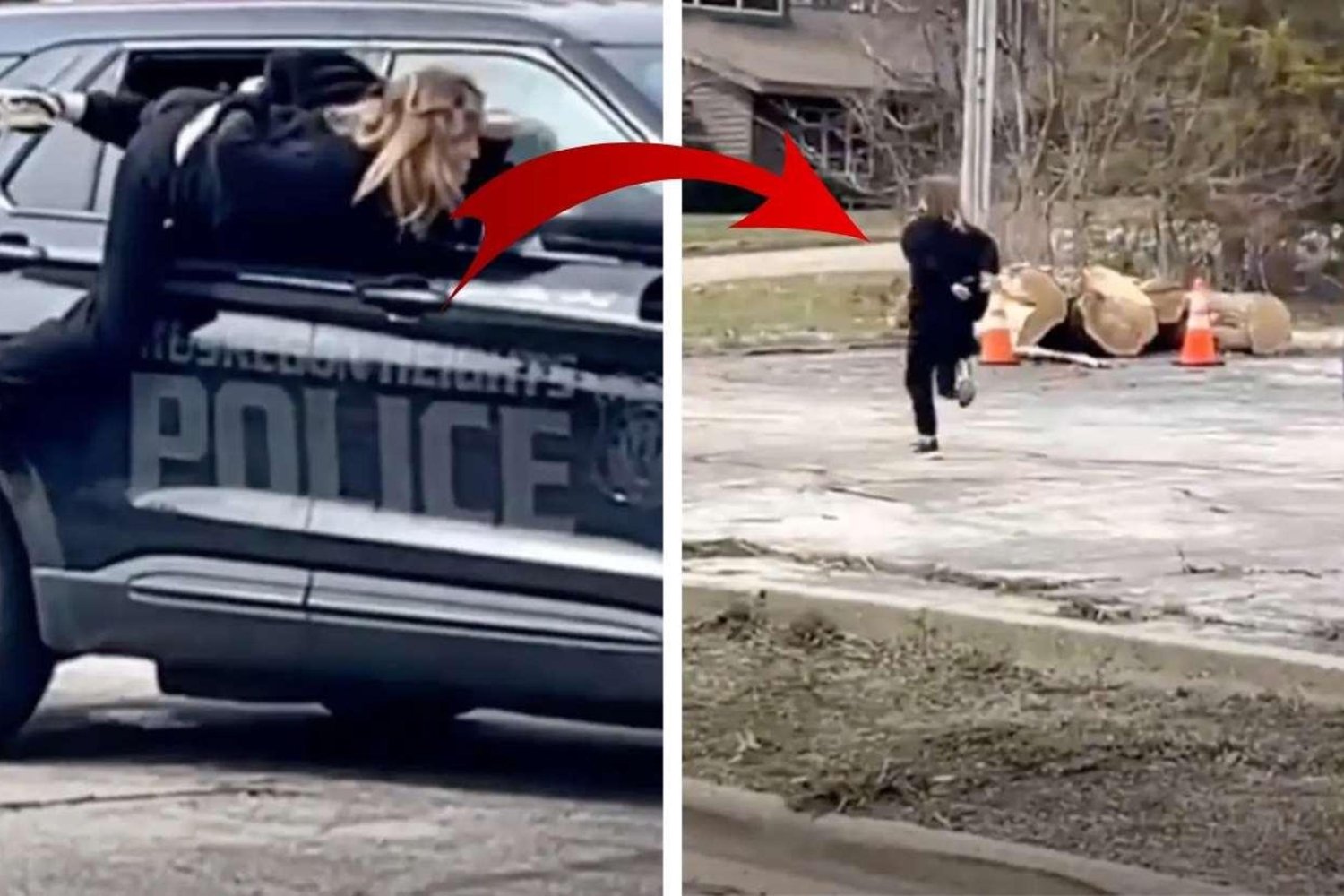 ABD’de Kelepçeli Kadın Polis Aracından Kaçtı: Olayın Detayları Ortaya Çıkıyor