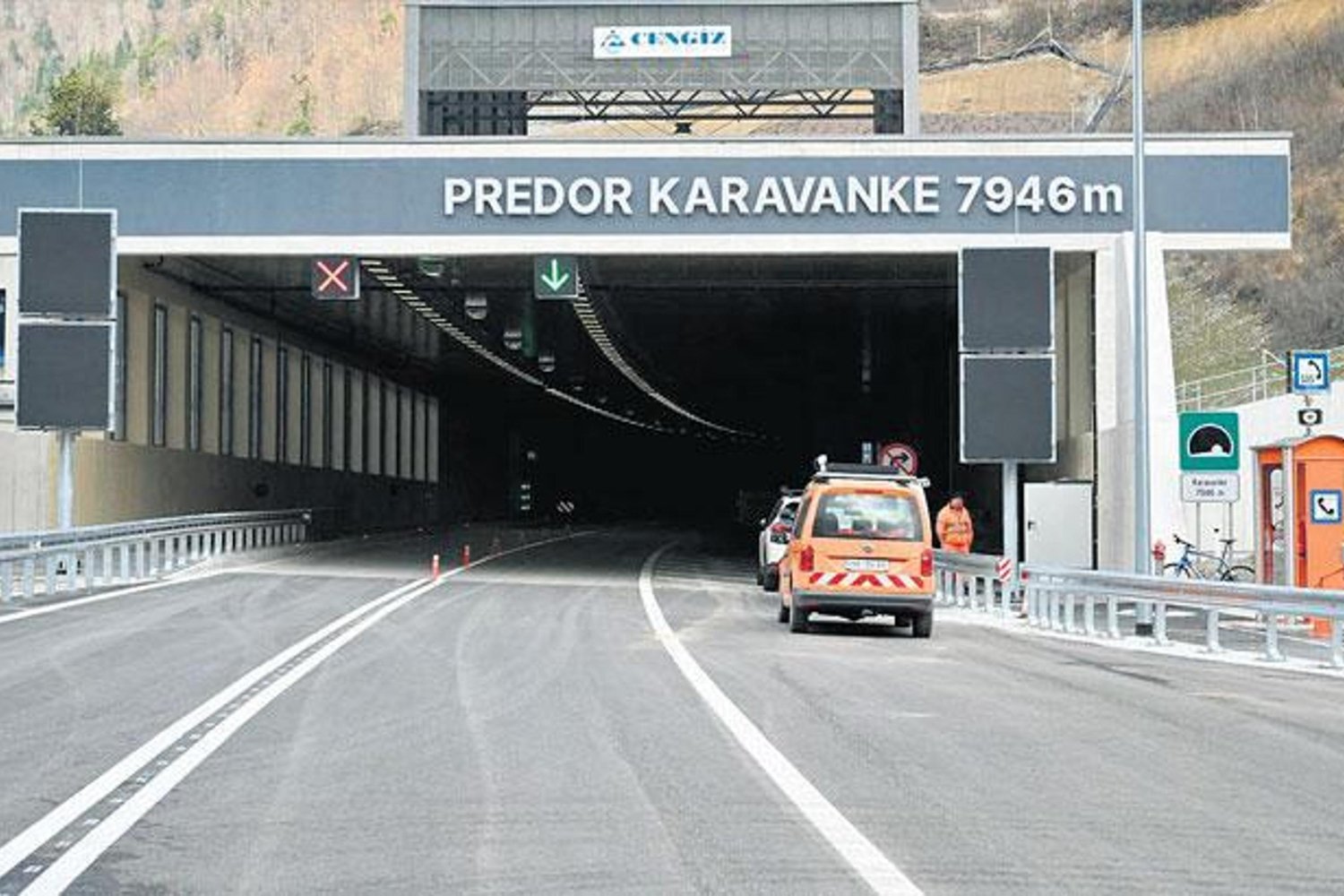 Avrupa Ticareti İçin Kritik Karavanke Tüneli Açıldı