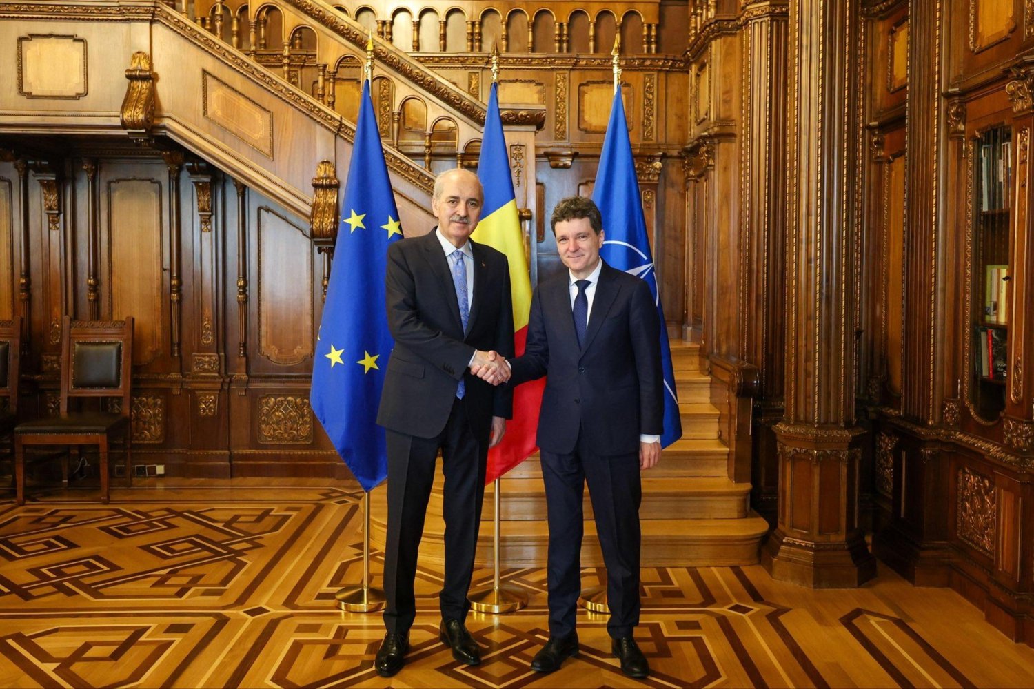 Romanya Cumhurbaşkanı ile Dostane İlişkiler Artıyor