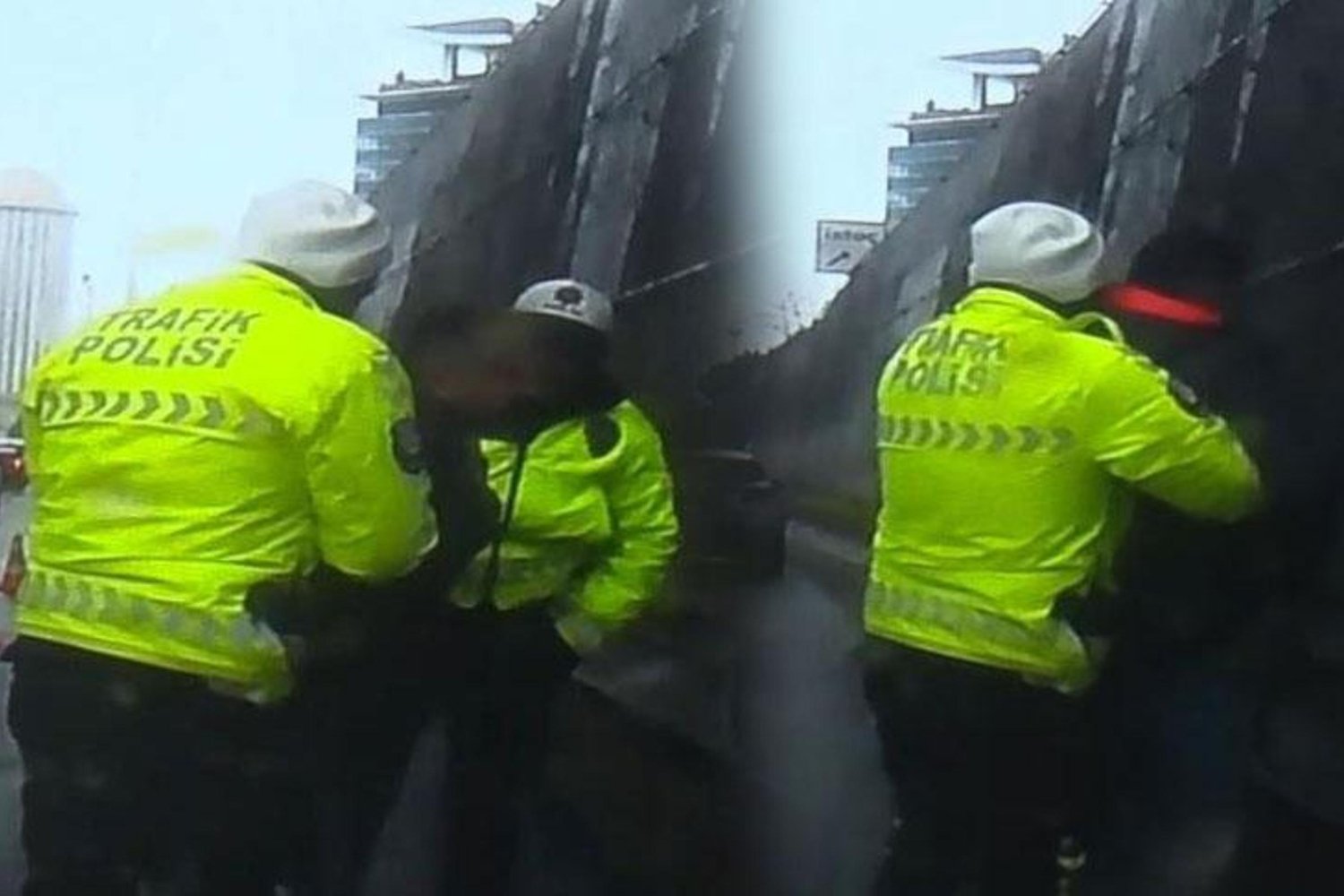 Polis Müdahalesiyle Hayata Dönen Sürücü Şeker Boğazına Kaçınca Nefessiz Kaldı!