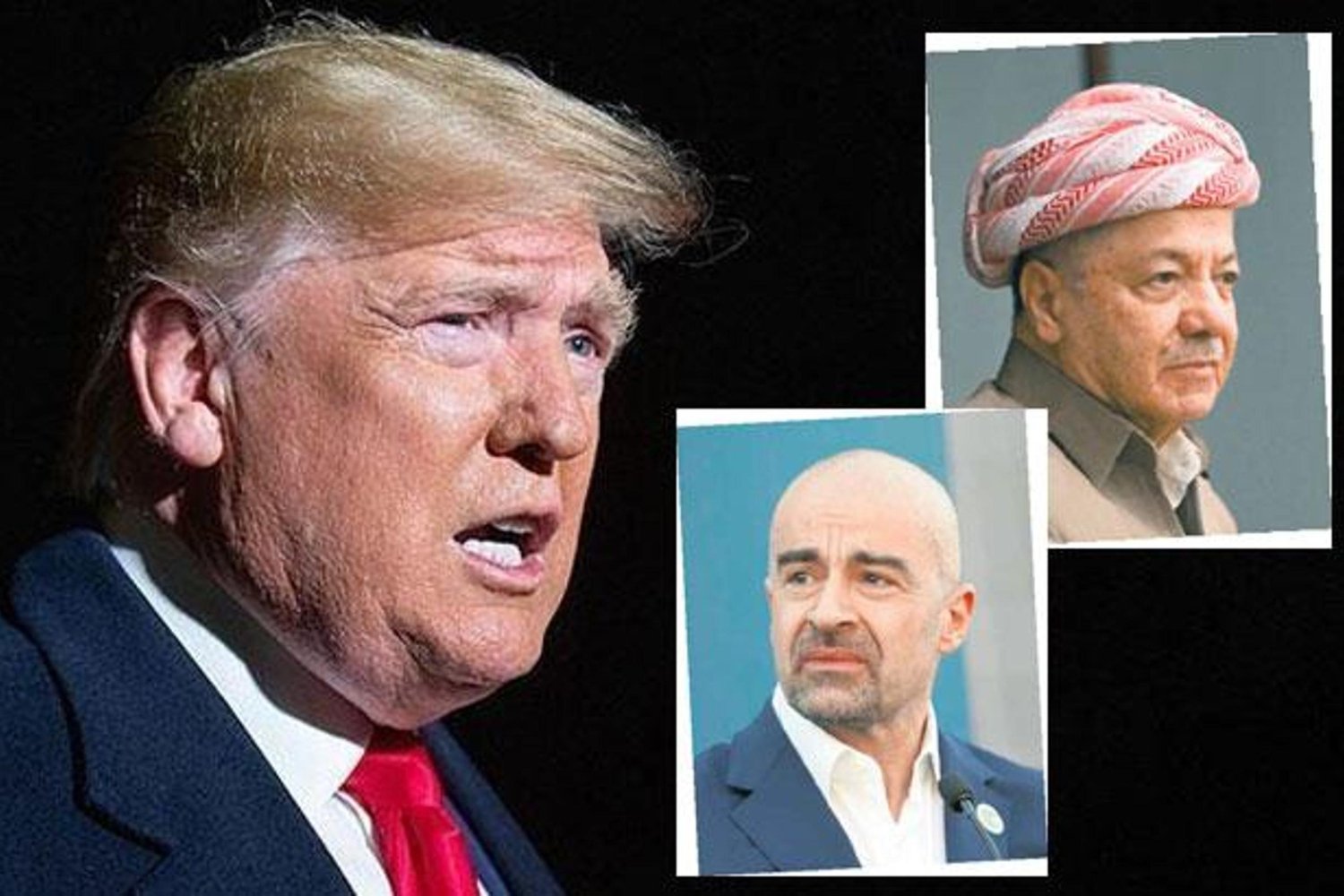 ABD Trump Irak'ta Kürt Liderlerle Görüştü! İran'a Karşı Savaş Uyarısı