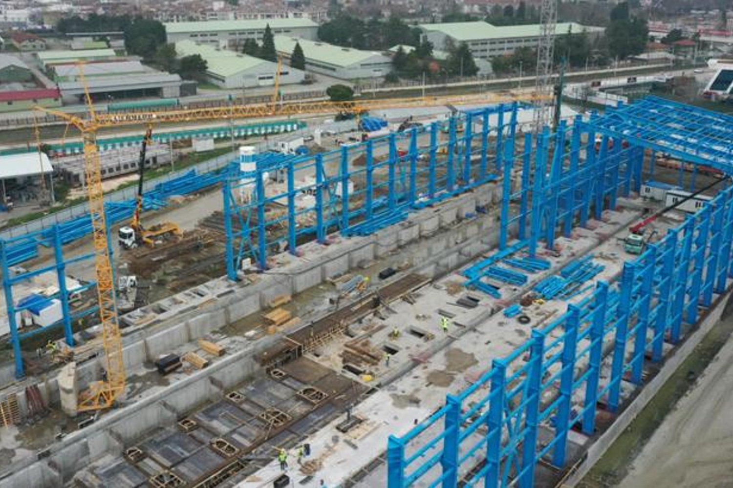 Türkiye'nin İlk Hızlı Tren Fabrikası Güçleniyor: %55 Tamamlandı!