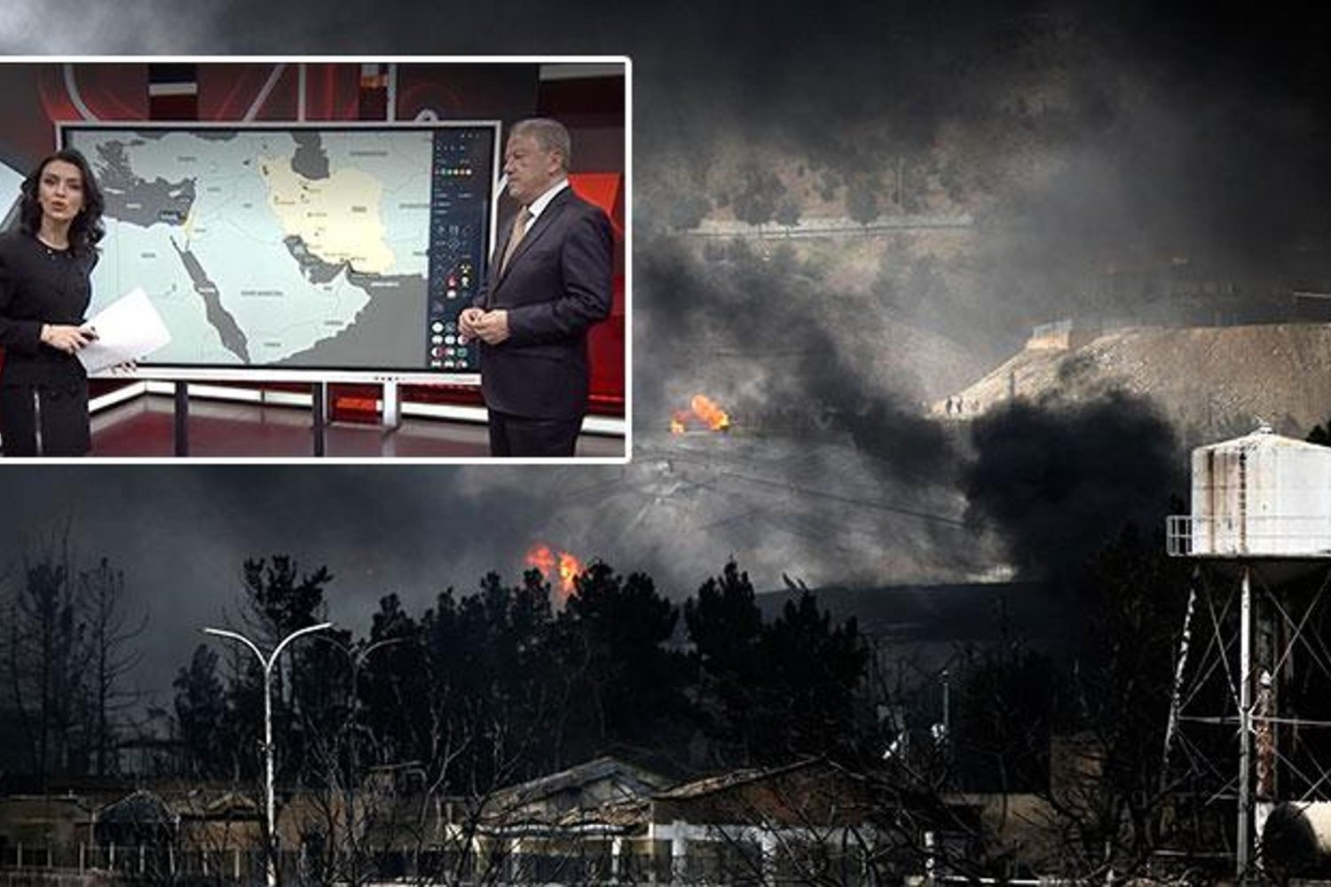 İran Petrol Tesislerindeki Yangınlar Çevre ve İnsan Sağlığını Tehdit Ediyor