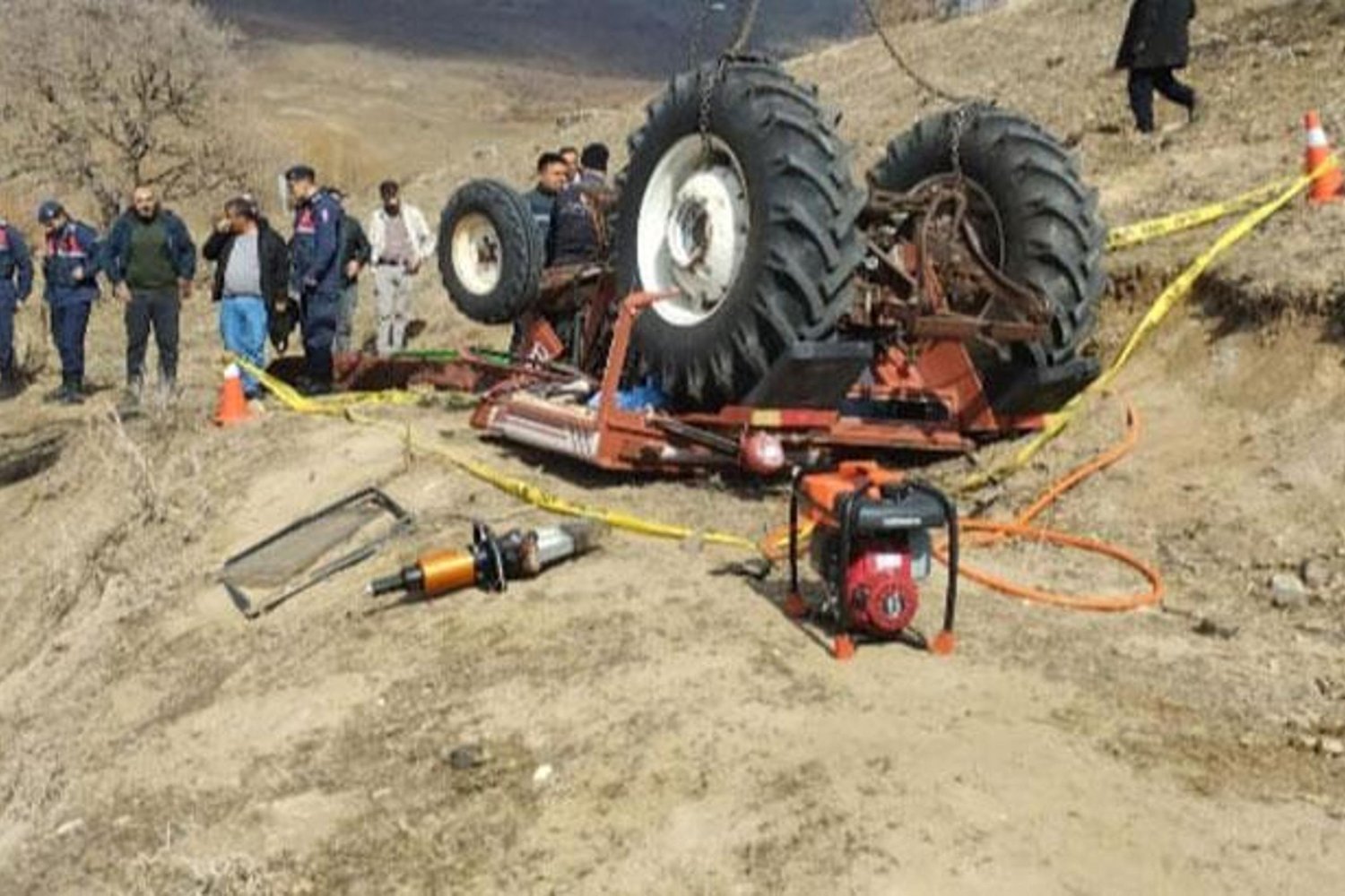 İş Kazası: Traktör Devrildi, Bir Kişi Öldü - Aksaray