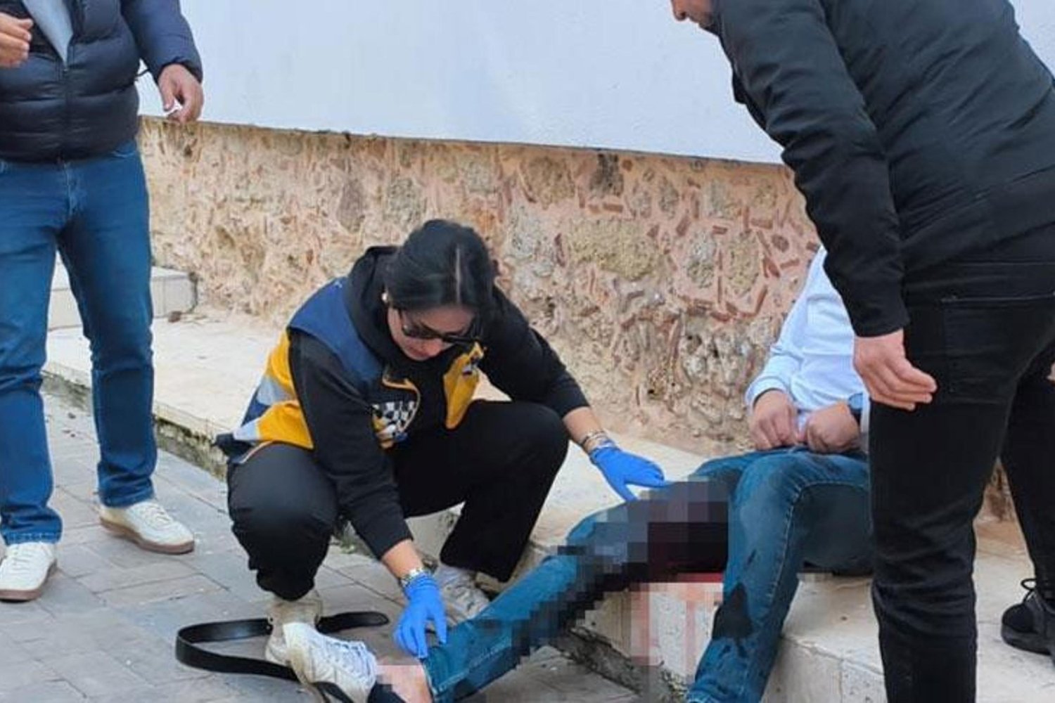 Ataşehirde Çılgın Çıkan Silahli Saldırı Güvenlik Kameralarında