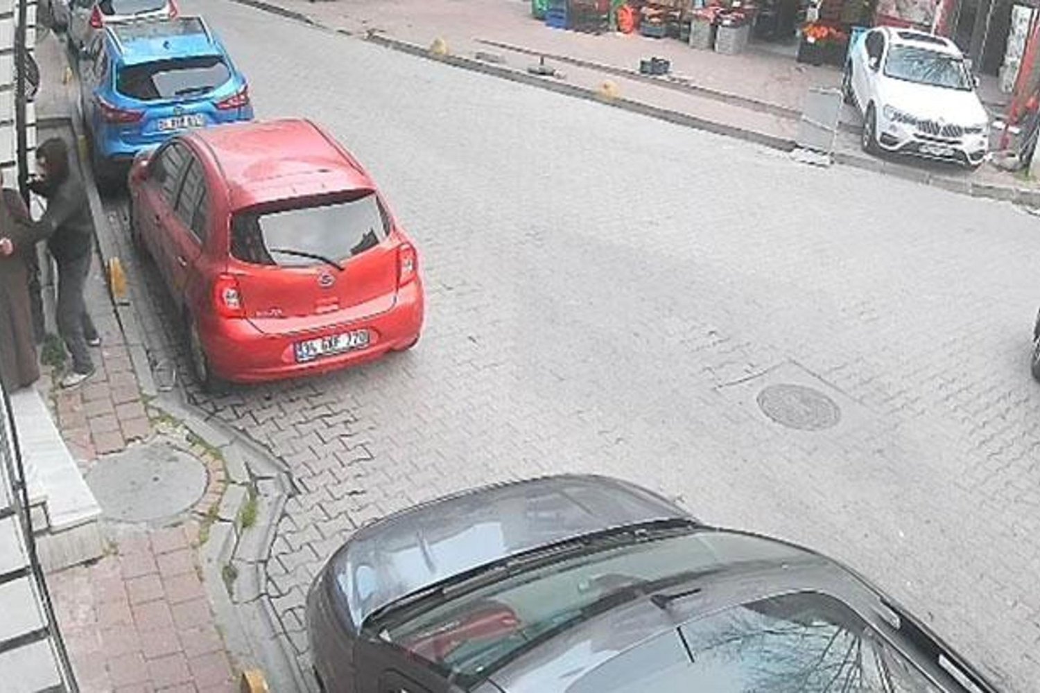 İşte Hırka-i Şerif Mahallesi'nde Kapkaç Anı Kameralarda