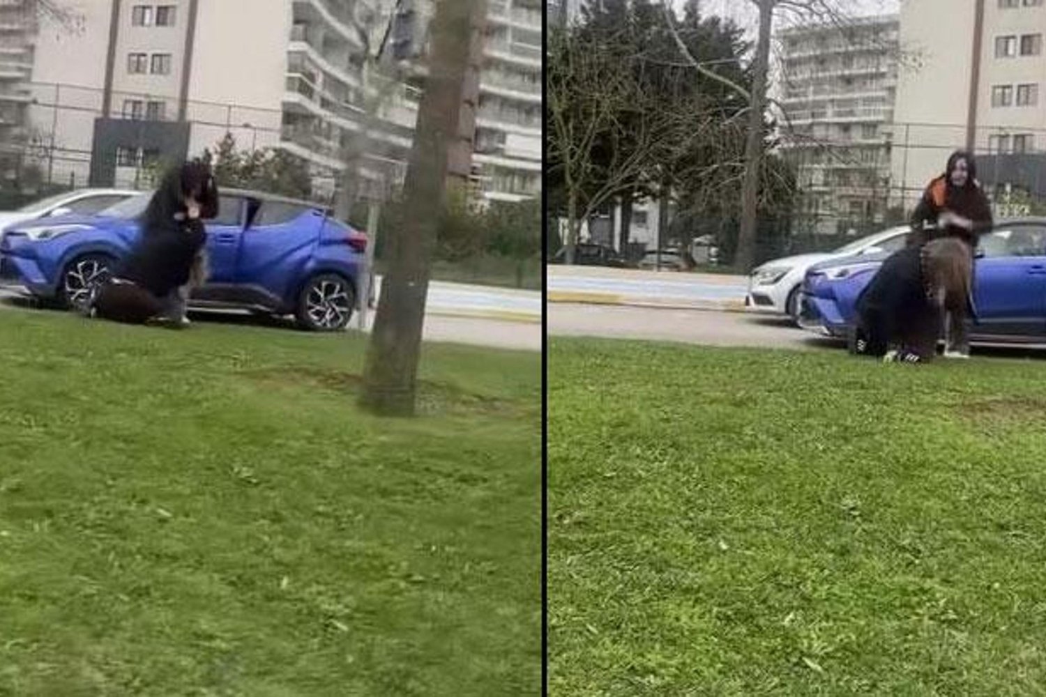 Pendik'te Trafik Gerginliği: Kadınlar Çocuklarıyla Kavga Etti