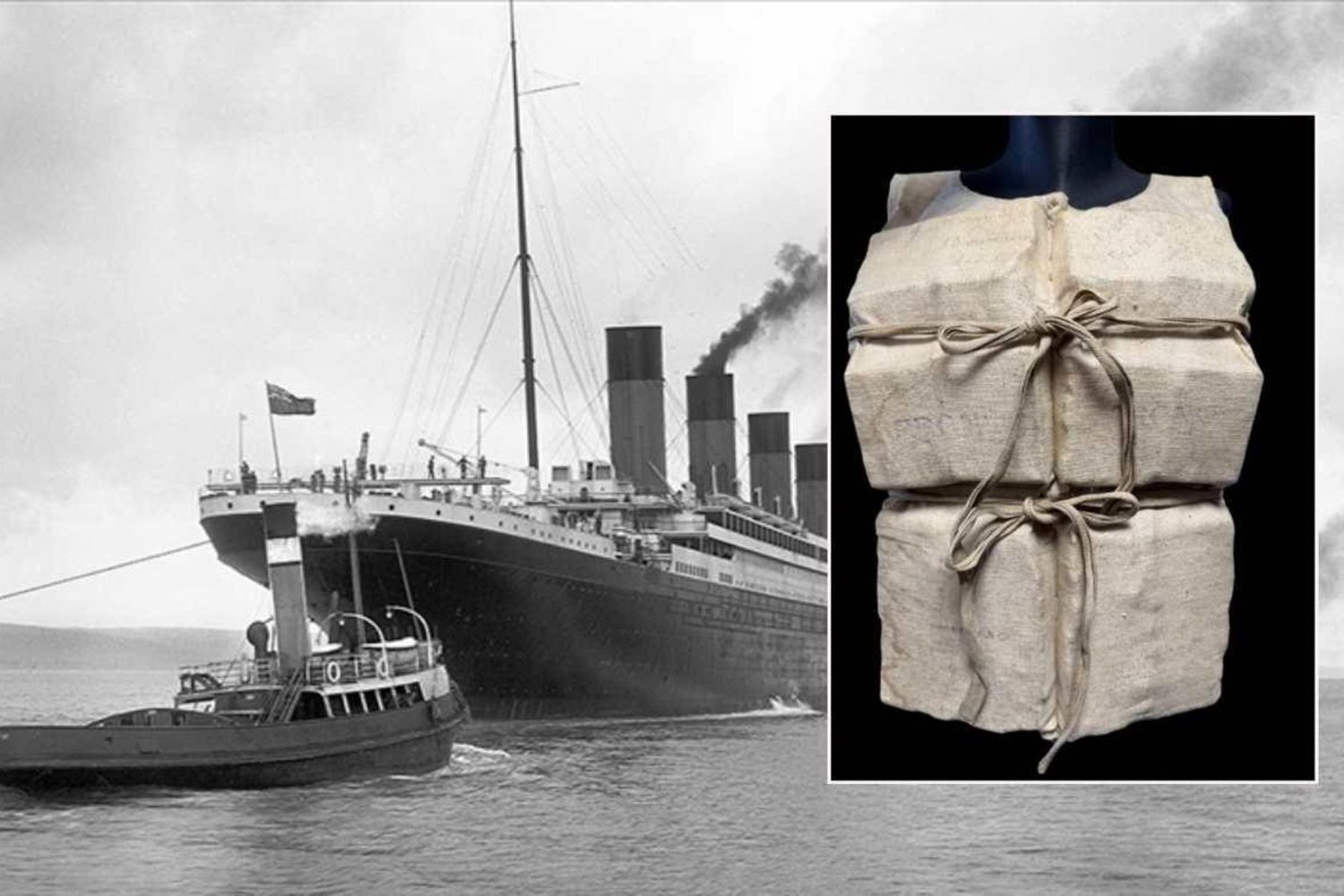 Titanic'in İlk Kez Açık Artırması Yapılacak Can Yeleği ile Tarihe Tanıklık