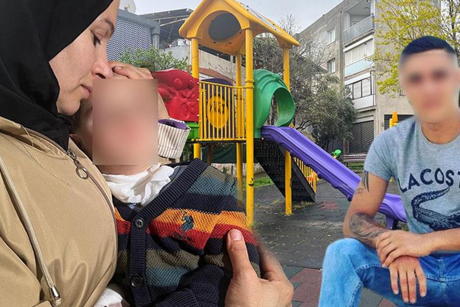 DİKKAT ÇEKİCİ: Parkta 2 Yaşındaki Çocuğa Bıçaklı Saldırı! Polis ve Mahalle Sakinleri Çaresiz Kaldı