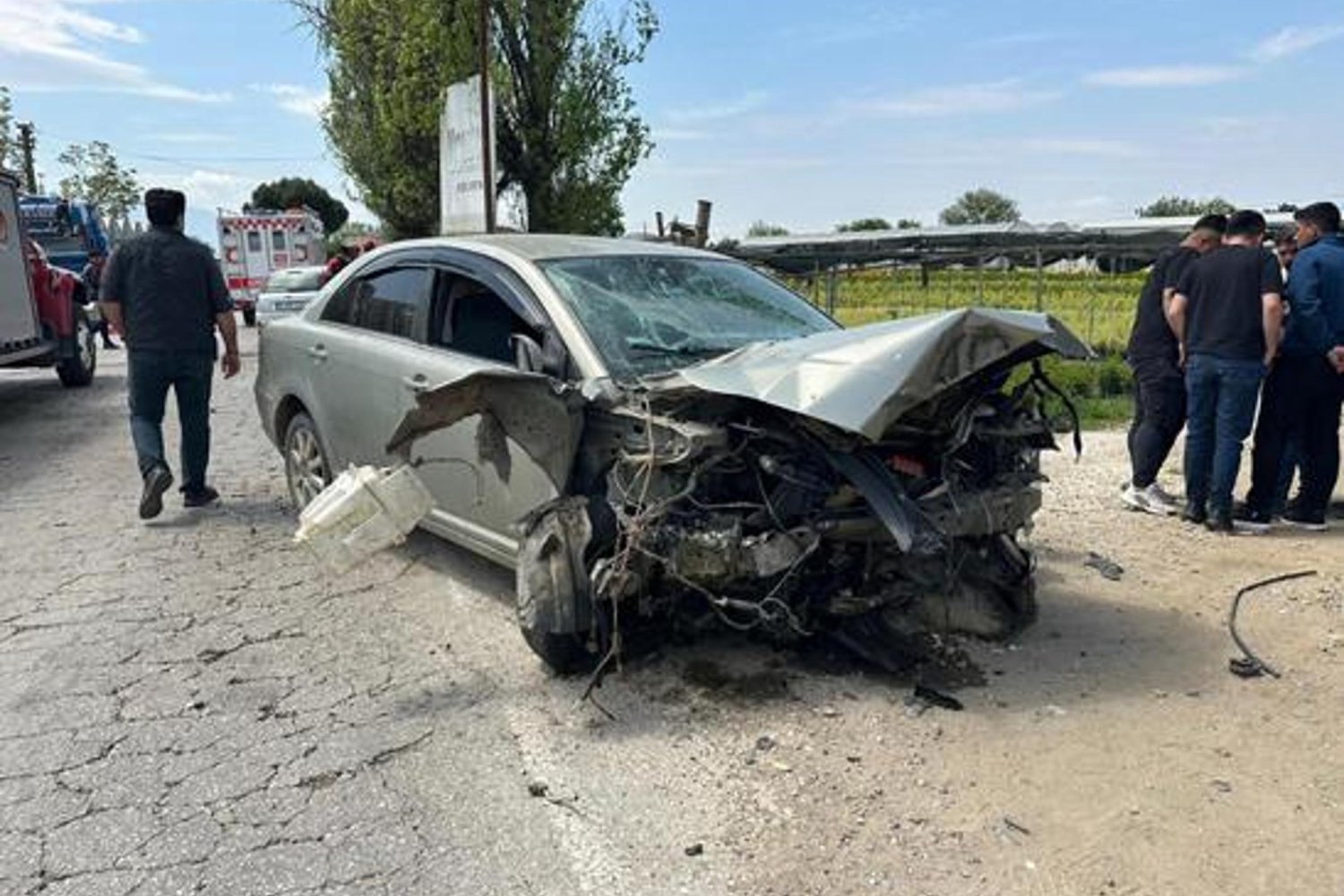 Ödemişte Feci Kaza: Bir Ölü, Bir Yaralı