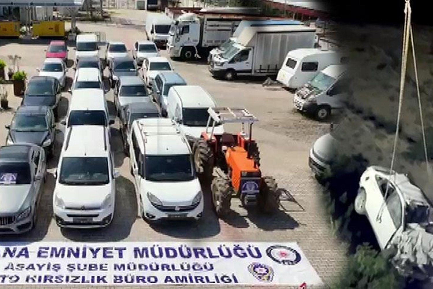 Kahramanmaraş'taki Deprem Hasarlı Araçları Hırsızlık Çetesi Piyasaya Süretti