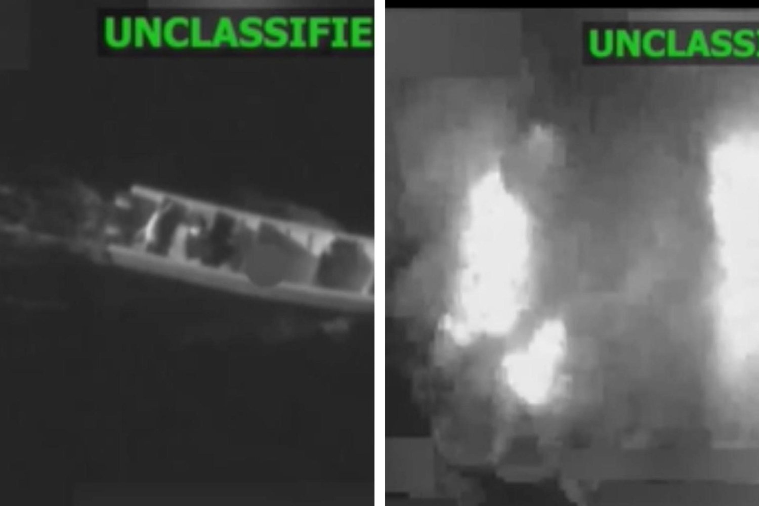 ABD Karayip ve Doğu Pasifik'te Uyuşturucu Kaçakçılarını Vuruyor