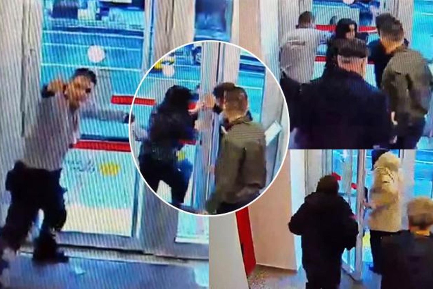 Banka Soygunu Çıkması Şaşırttı, Saldırgan Polise Direndi ve Yakalandı