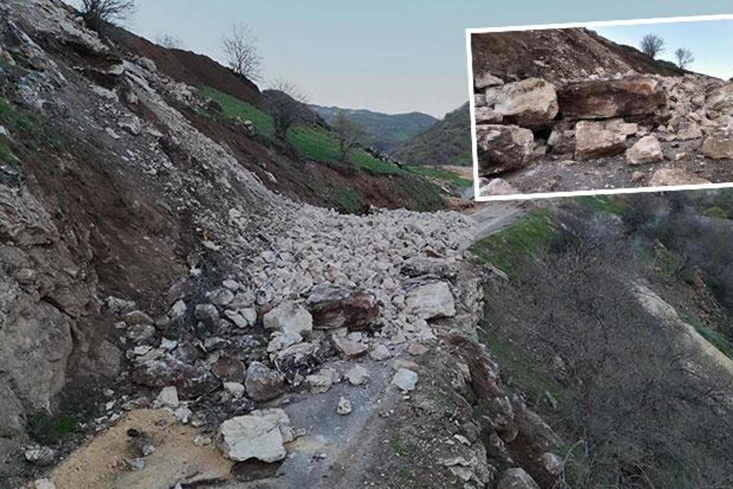 Bingöl'de Heyelan Felaketi: Yollar Kapandı, Ulaşım Sürüyor