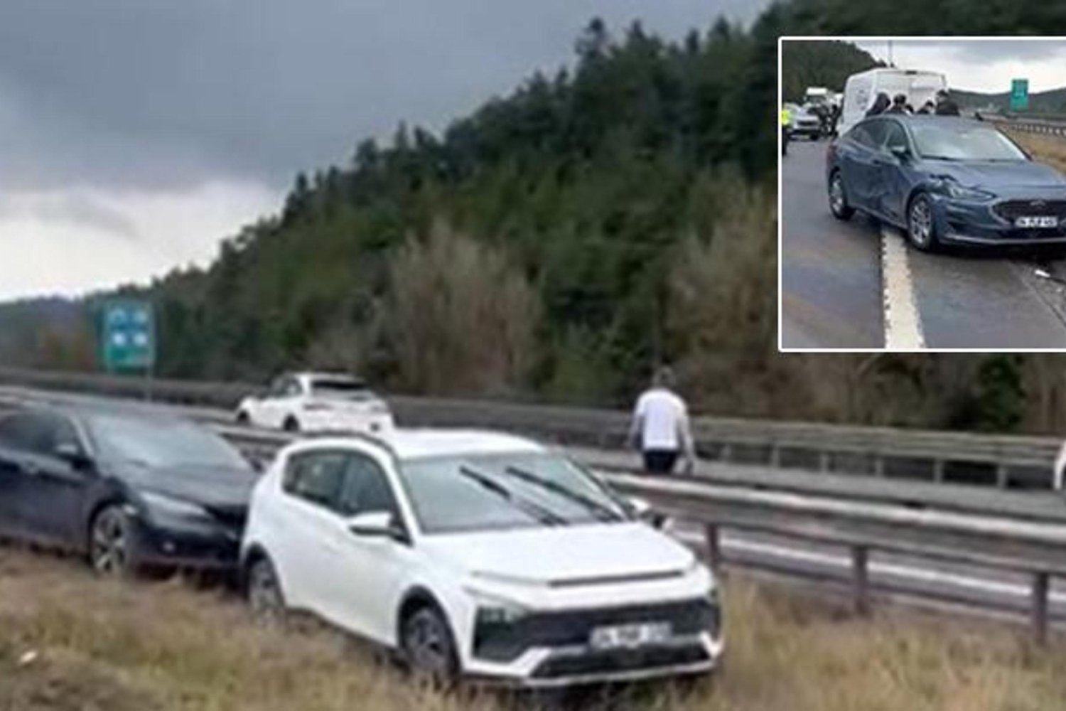 Gerede Otoyolunda Feci Kaza: 6 Yaralı ve Ulaşım Kapandı