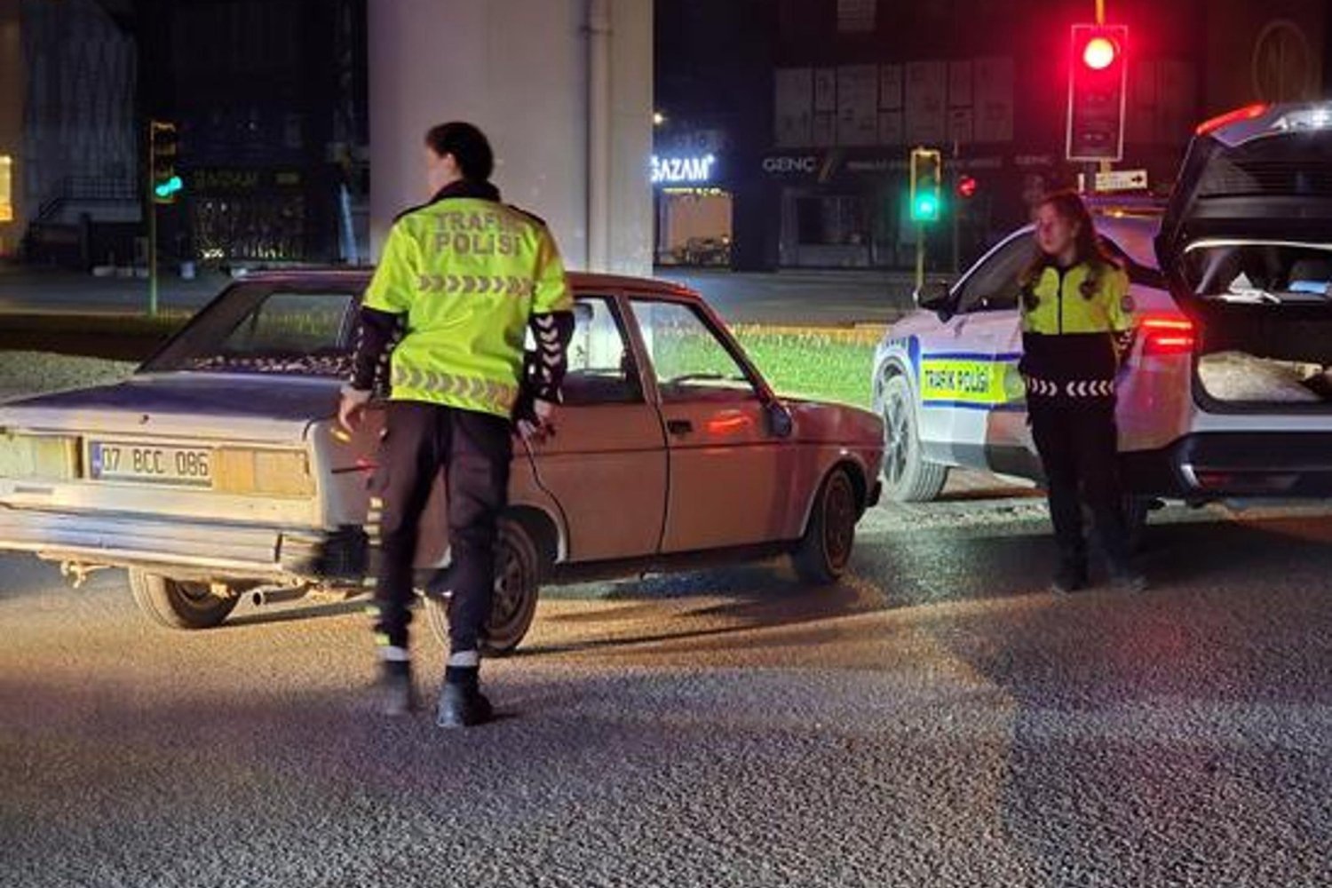 İnegöl’de Alkollü Sürücüye 400 Bin Lira Ceza ve Araç Trafikten Men