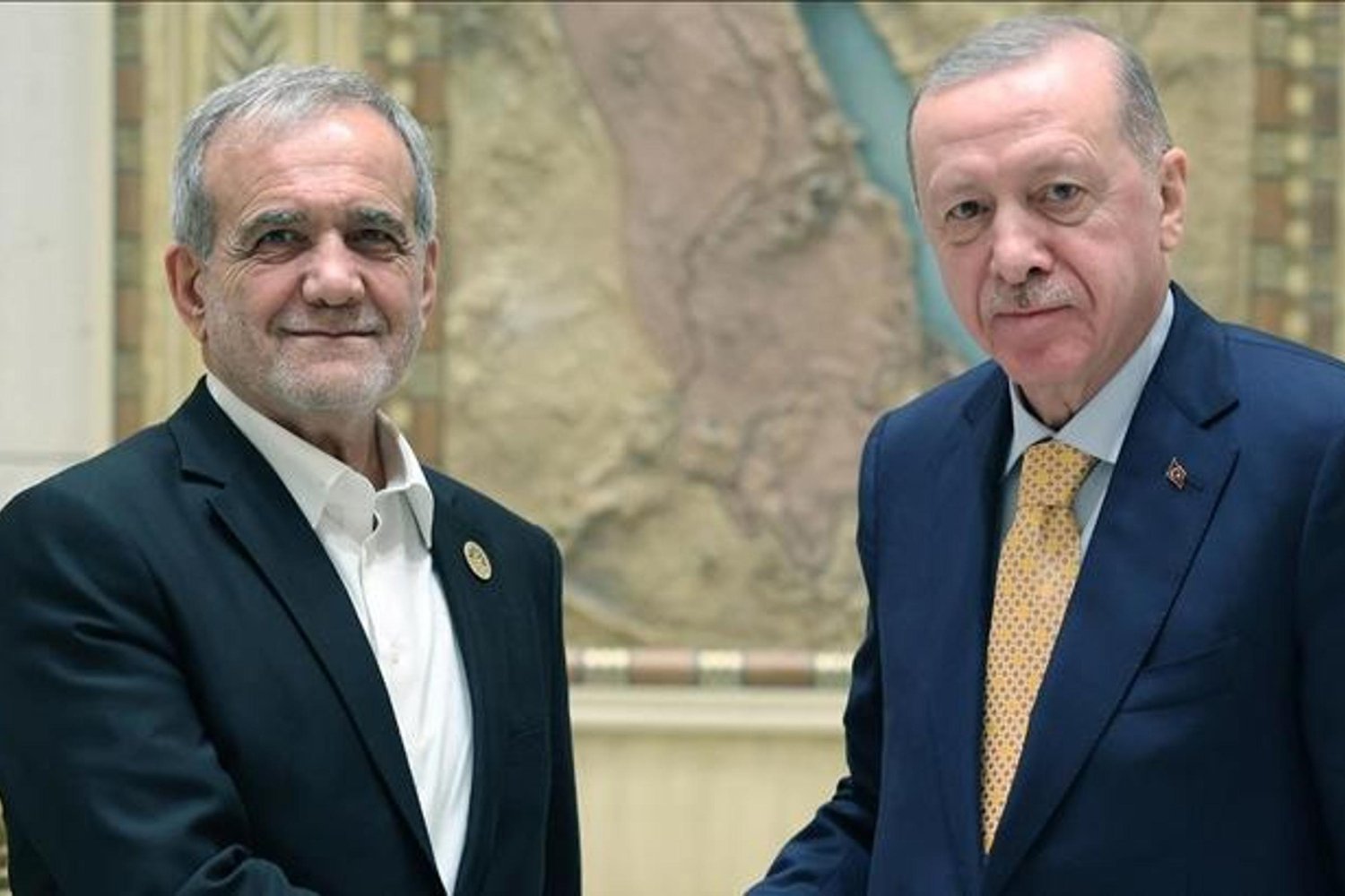 Erdoğan ve Pezeşkiyan'dan Bölgesel Güvenlik ve Ateşkes Vurgusu