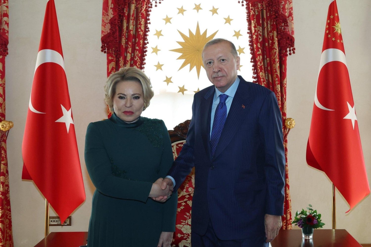 Erdoğan-Rusya Zirvesi Dolmabahçe'de Rusya Heyetini Ağırladı