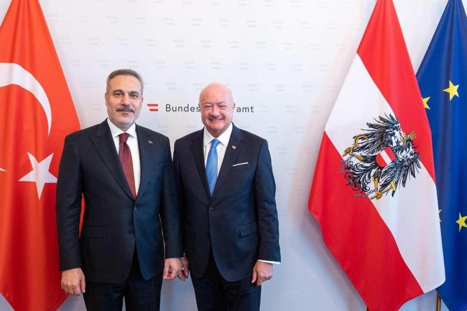 Avusturya ve Türkiye Zirvesinde Diplomasi Sıcaklığı