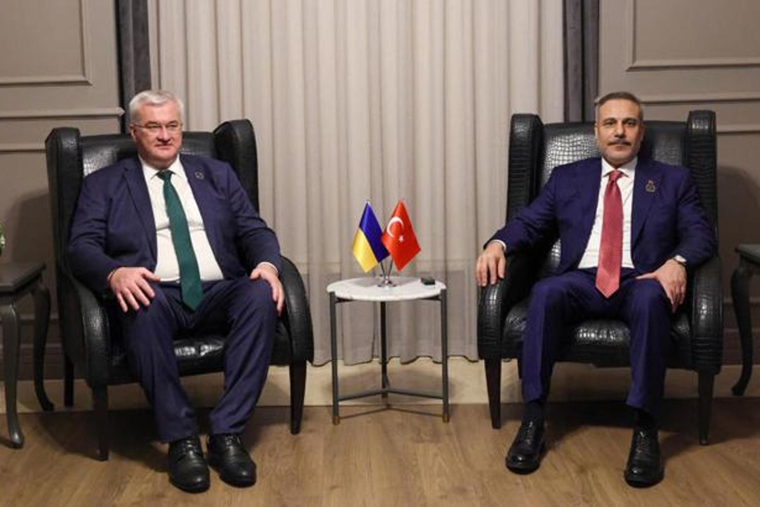 Diplomasi Zirvesinde Fidan ve Ukraynalı Mevkidaşı Sybiha Üst Düzey Görüştü