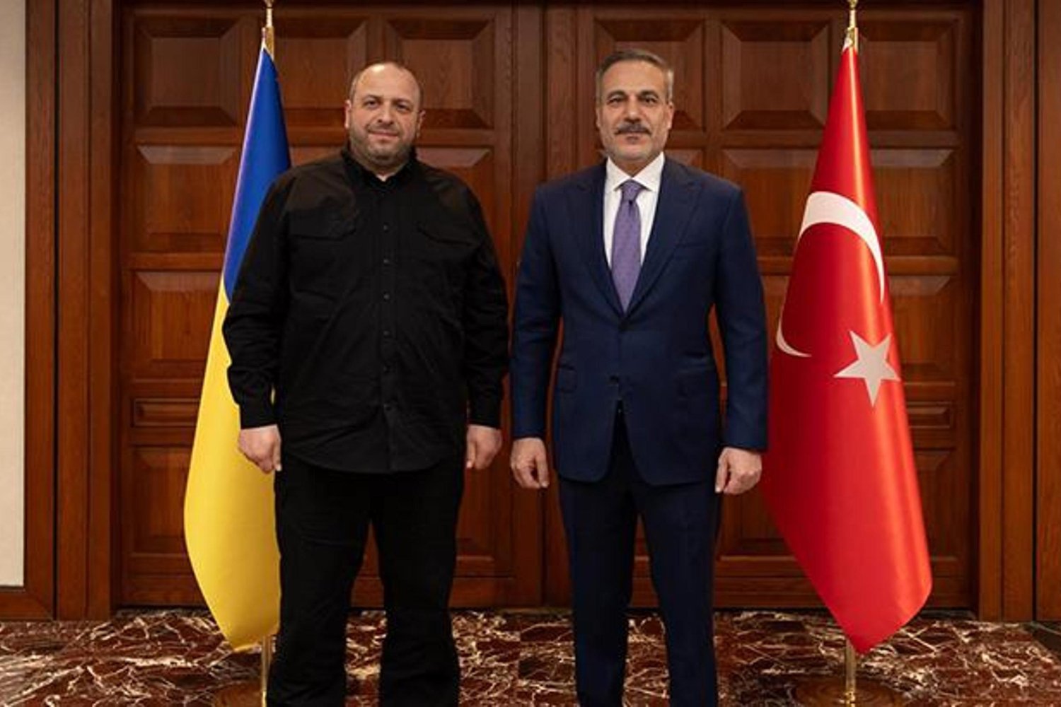 Dışişleri Bakanı Fidan Ukrayna Güvenlik Temsilcisiyle Ankara'da Görüştü