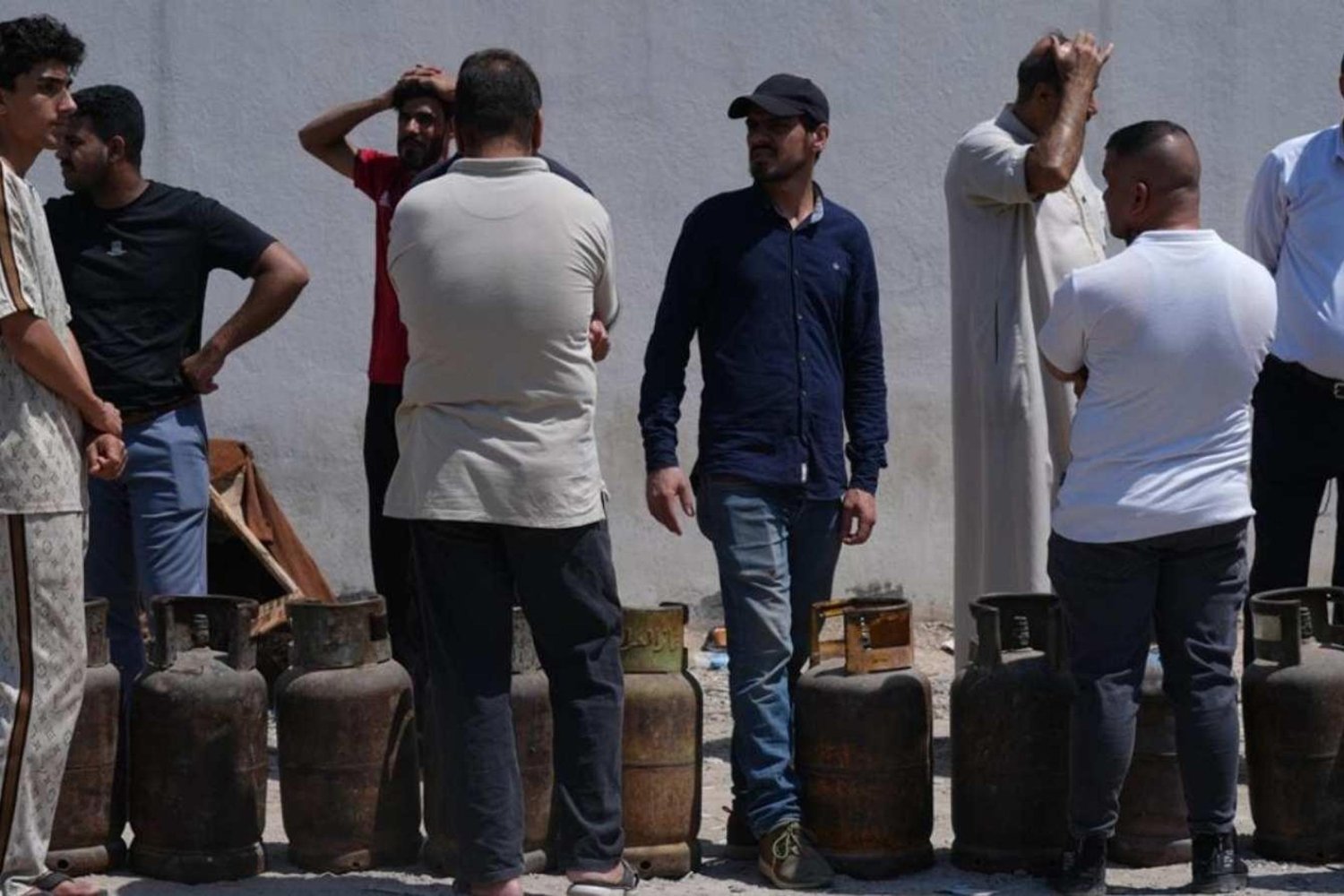 Bağdat'ta Mutfak Tüpleri Krizi Vatandaşları Zor Duruma Soktu