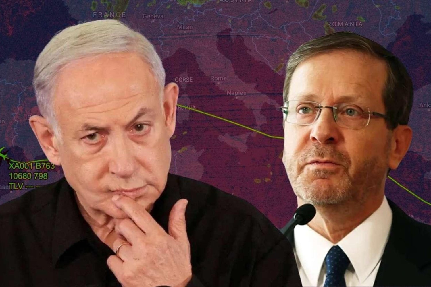 İsrail Herzog'un Türkiye Hava Sahası Dışını Bıraktı, Alternatif Rota Kullandı!