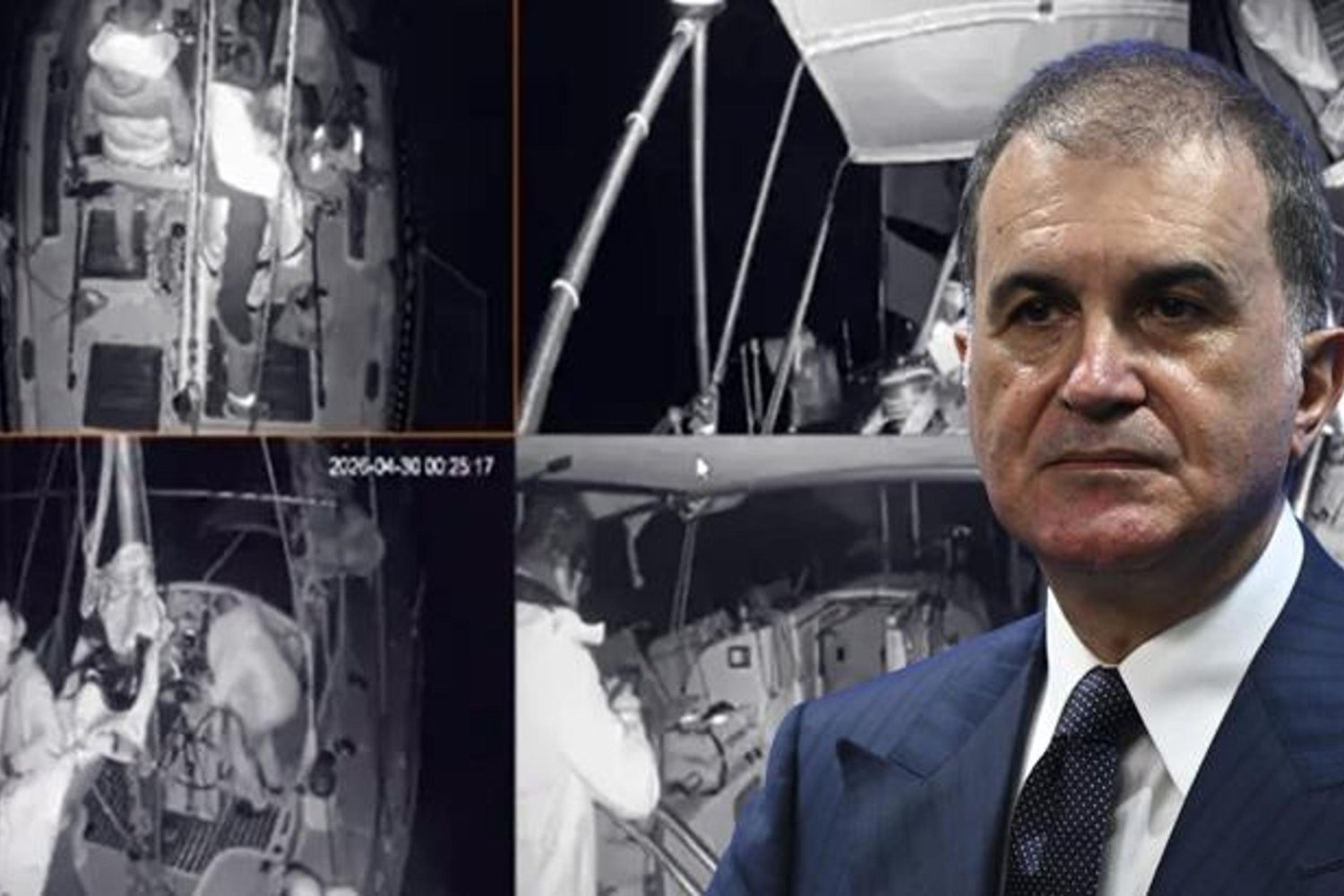 Gazze'ye insani yardım götürmek isteyen Küresel Sumud Filosu'na İsrail saldırısı