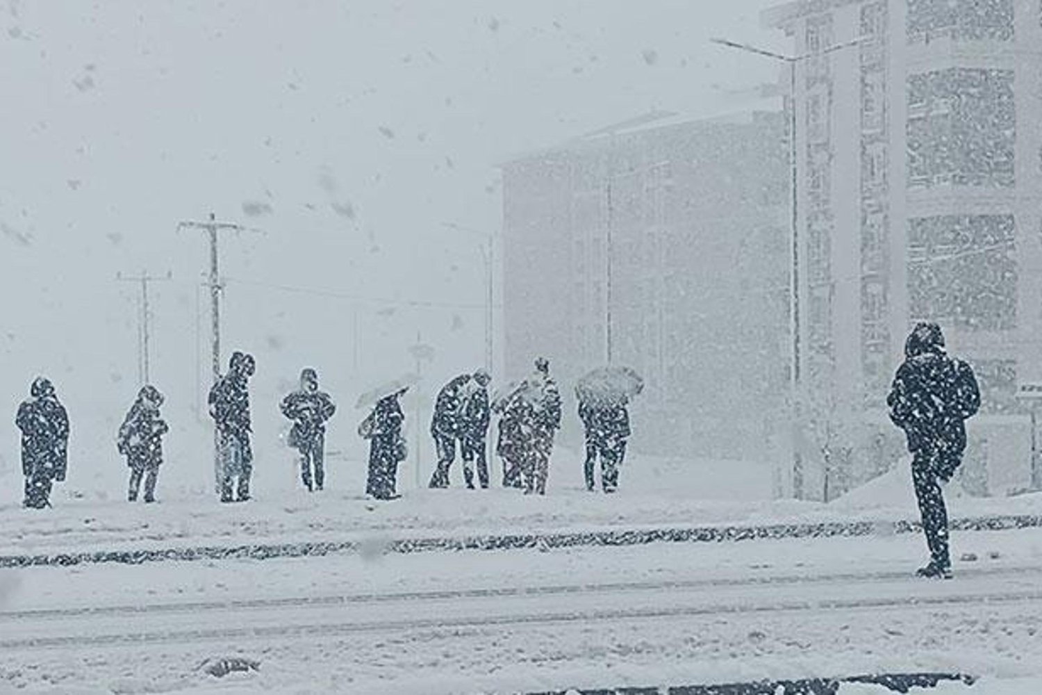 Bitlis'te 2 Günlük Kar Yağışı Hayatı Durdurtuyor