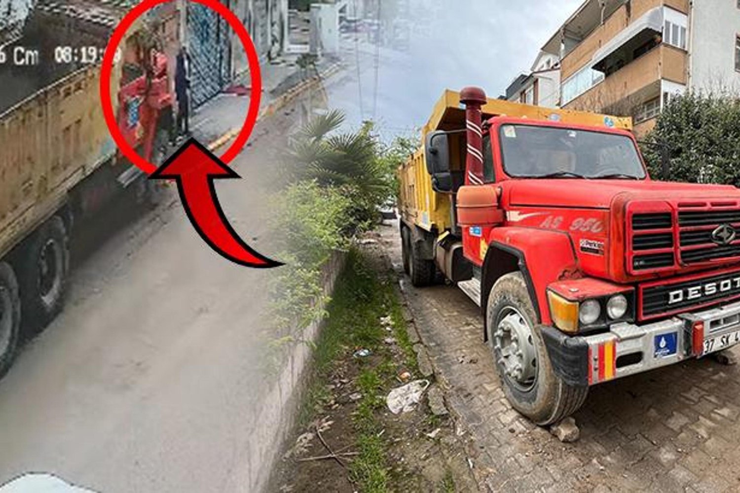 Derince’de Trafik Kazası: Hafriyat Kamyonu Yayaya Çarptı, 1 Ölü