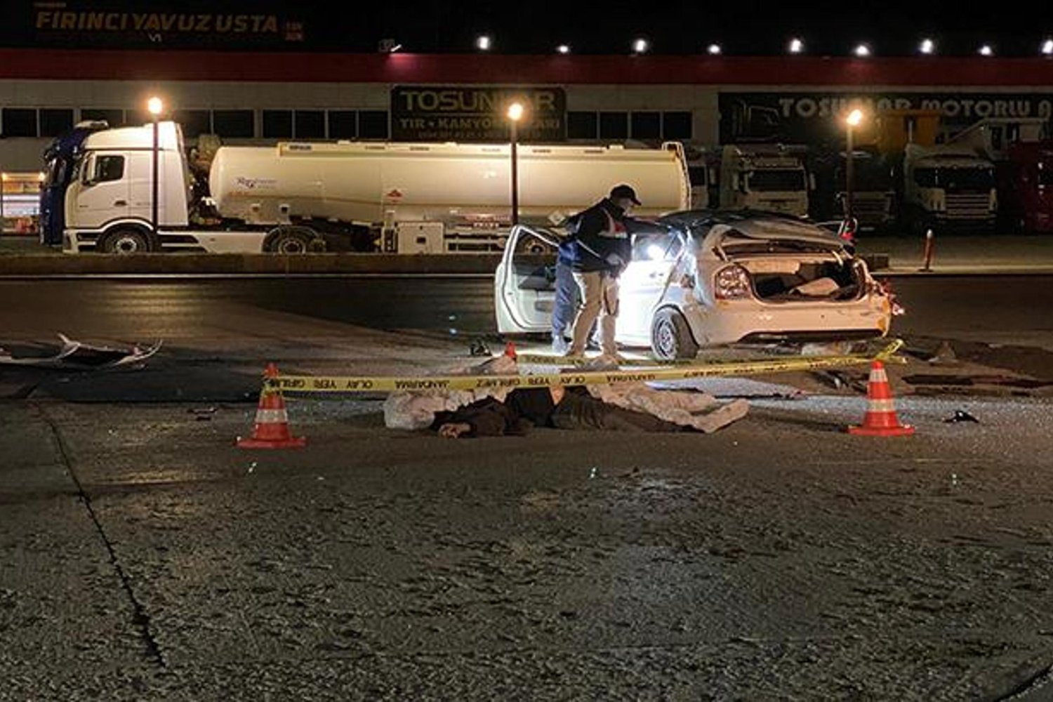 Samsun-Ankara Yolunda Trafik Kazası: 1 Ölü, 1 Gözaltı